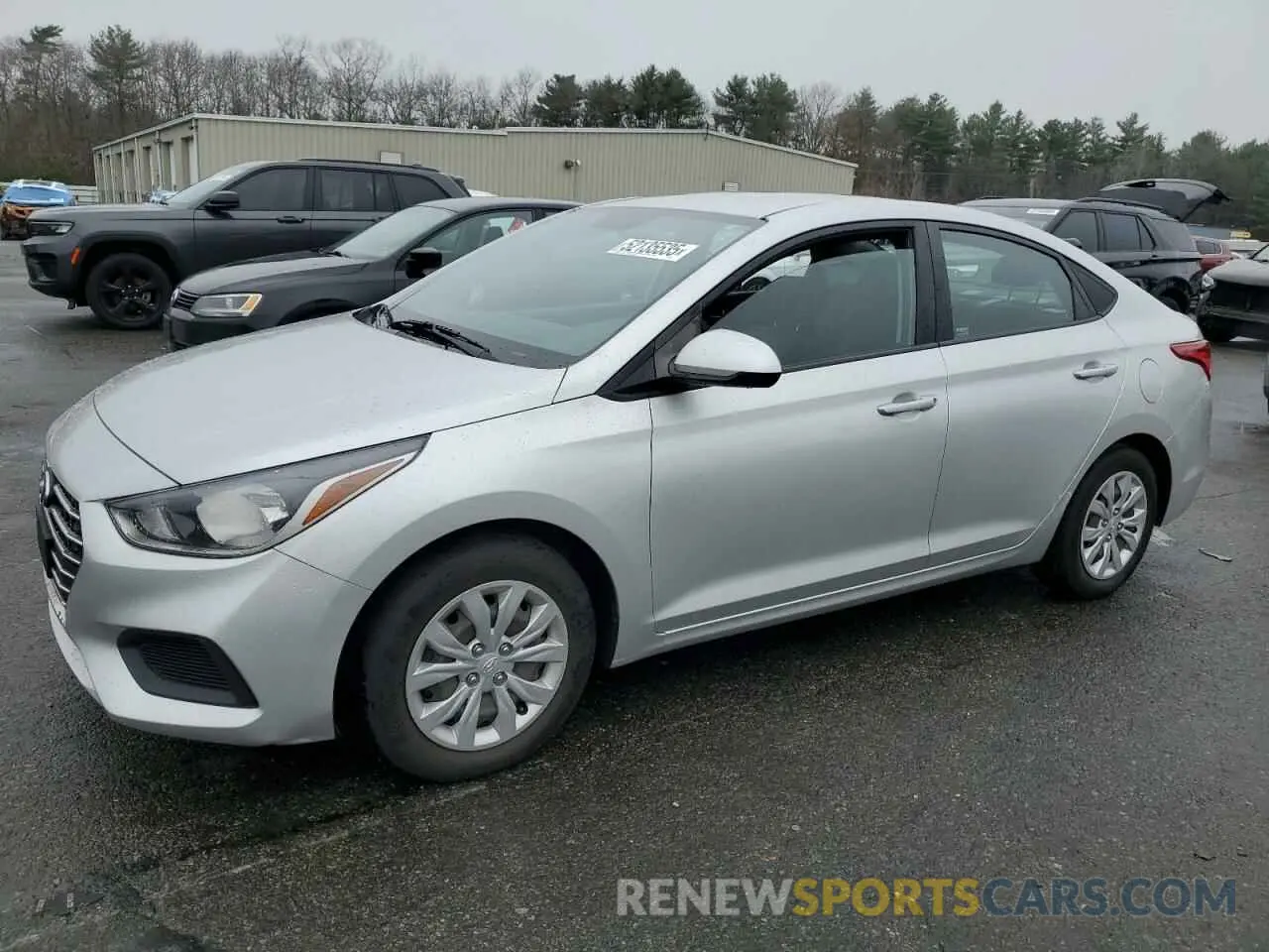 1 Photograph of a damaged car 3KPC24A69LE106315 HYUNDAI ACCENT 2020