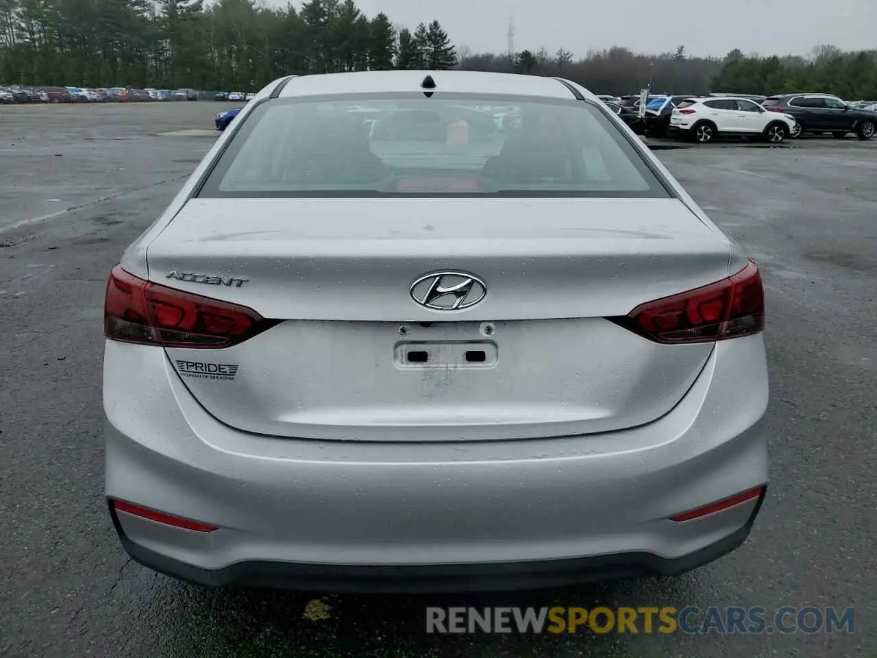 6 Photograph of a damaged car 3KPC24A69LE106315 HYUNDAI ACCENT 2020