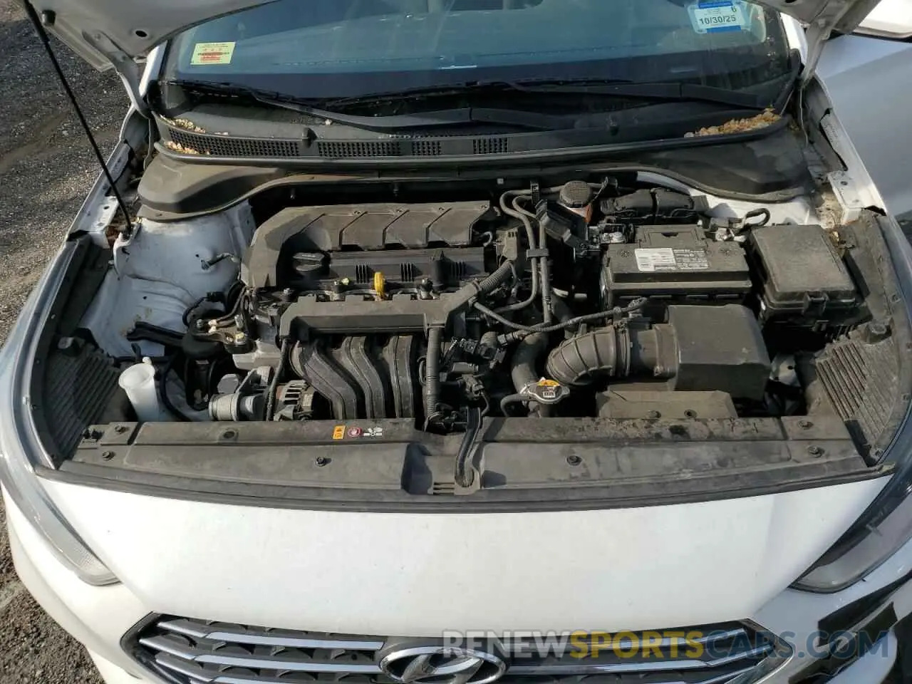 11 Photograph of a damaged car 3KPC24A69LE116116 HYUNDAI ACCENT 2020