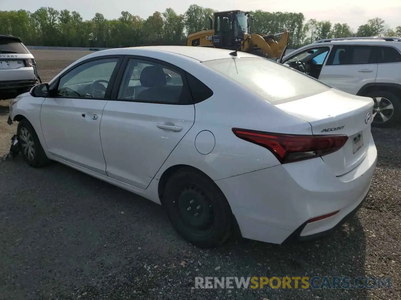 2 Photograph of a damaged car 3KPC24A69LE116116 HYUNDAI ACCENT 2020