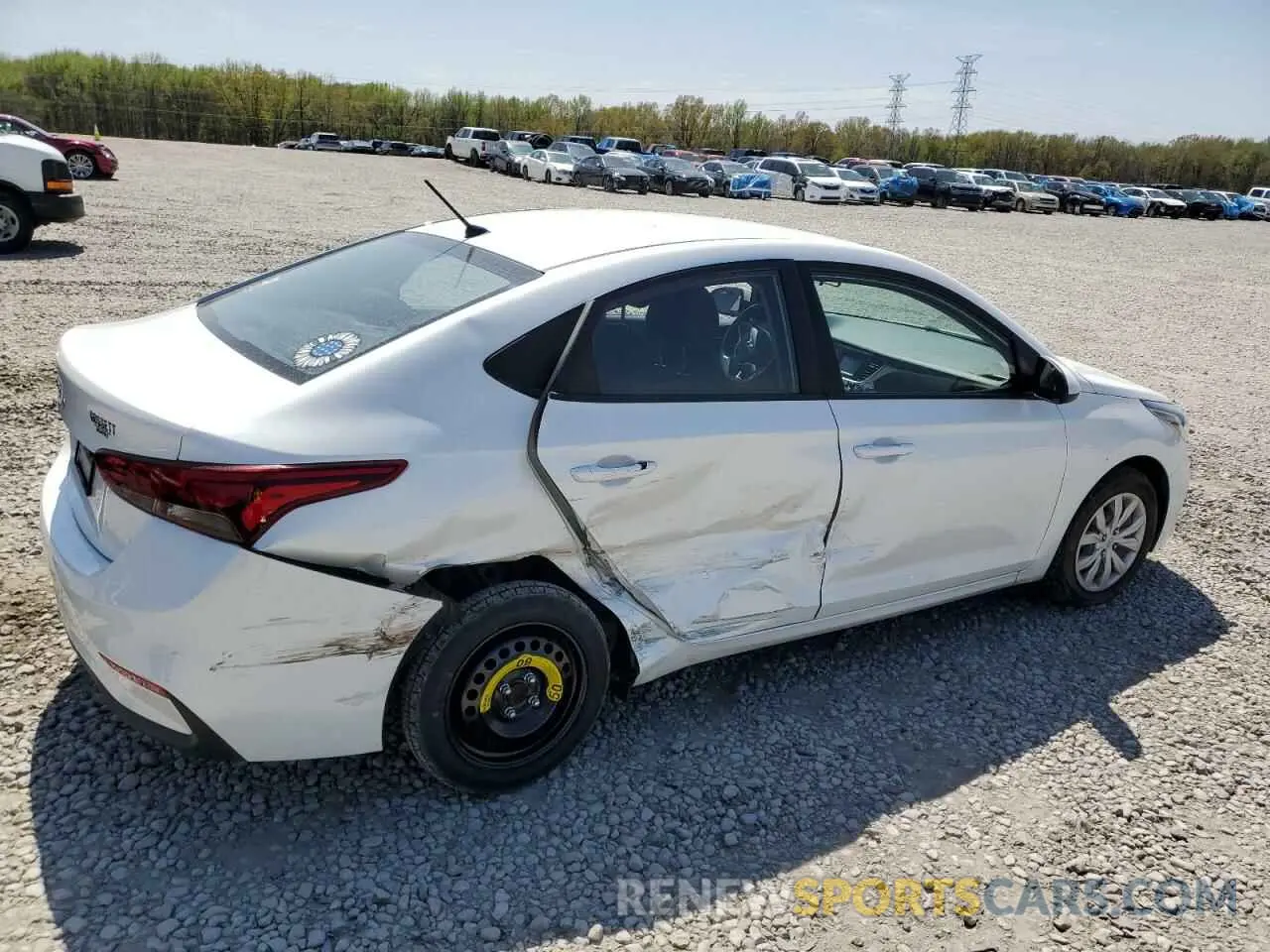 3 Photograph of a damaged car 3KPC24A6XLE094286 HYUNDAI ACCENT 2020