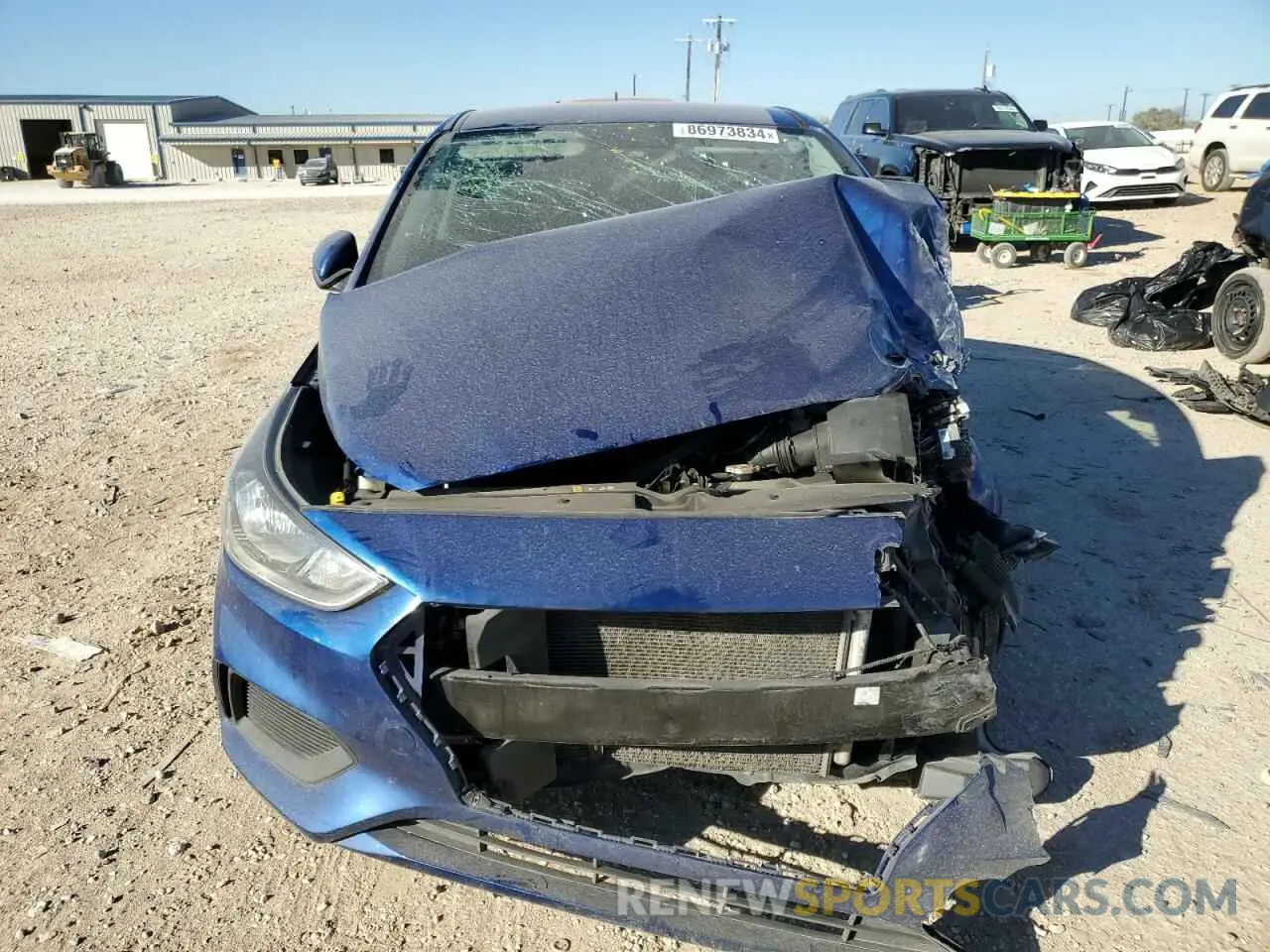 5 Фотография поврежденного автомобиля 3KPC24A6XLE099018 HYUNDAI ACCENT 2020