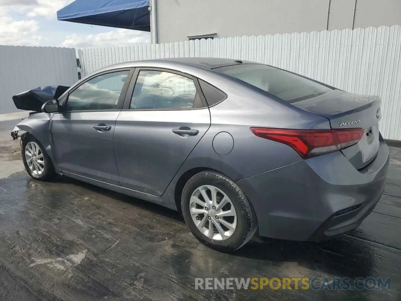 2 Фотография поврежденного автомобиля 3KPC24A6XLE099682 HYUNDAI ACCENT 2020