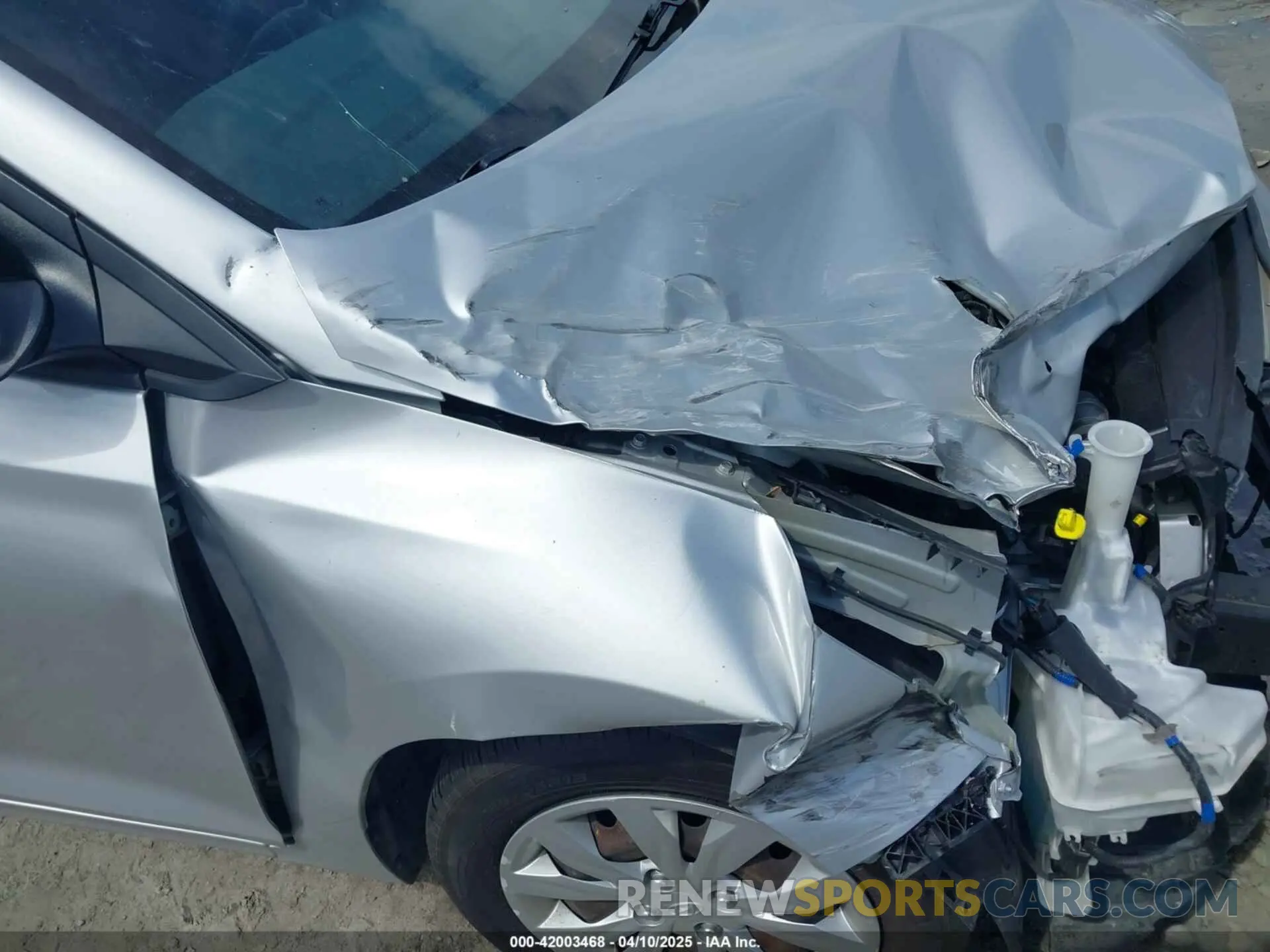 6 Photograph of a damaged car 3KPC24A6XLE107876 HYUNDAI ACCENT 2020