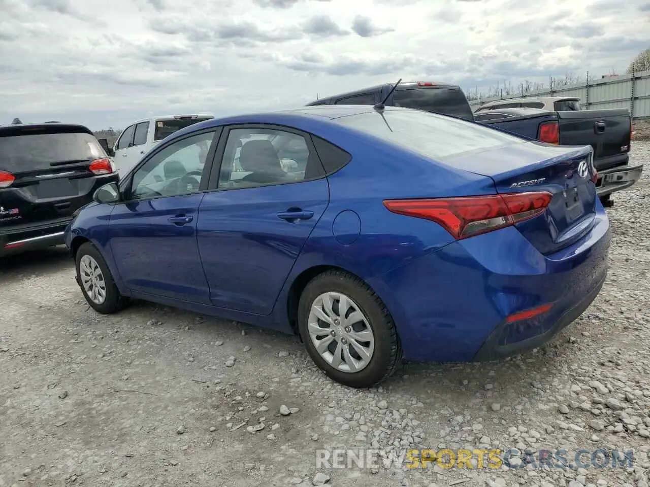 2 Photograph of a damaged car 3KPC24A6XLE112897 HYUNDAI ACCENT 2020