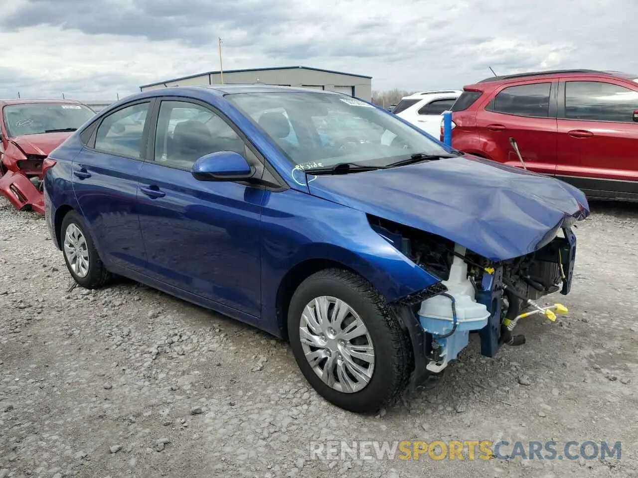 4 Photograph of a damaged car 3KPC24A6XLE112897 HYUNDAI ACCENT 2020
