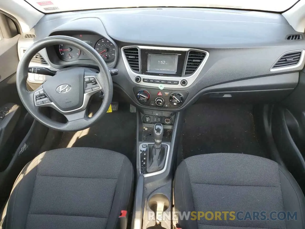 8 Photograph of a damaged car 3KPC24A6XLE113855 HYUNDAI ACCENT 2020