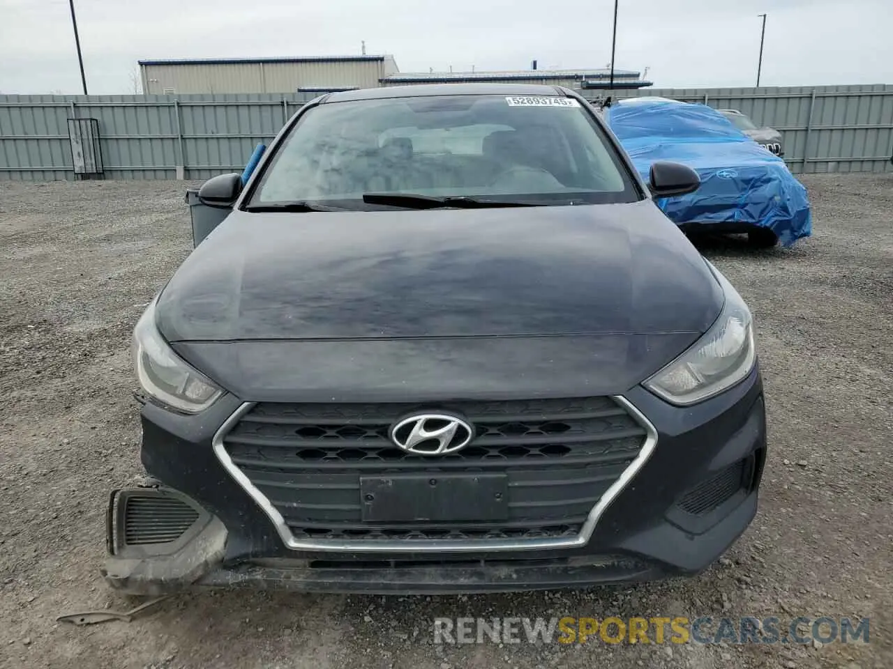 5 Photograph of a damaged car 3KPC25A6XLE092091 HYUNDAI ACCENT 2020