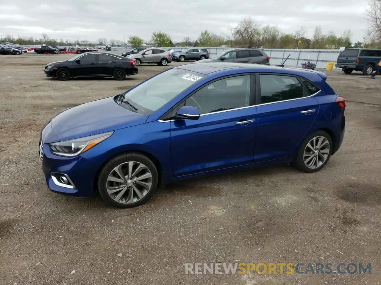 1 Photograph of a damaged car 3KPC35A6XLE100798 HYUNDAI ACCENT 2020