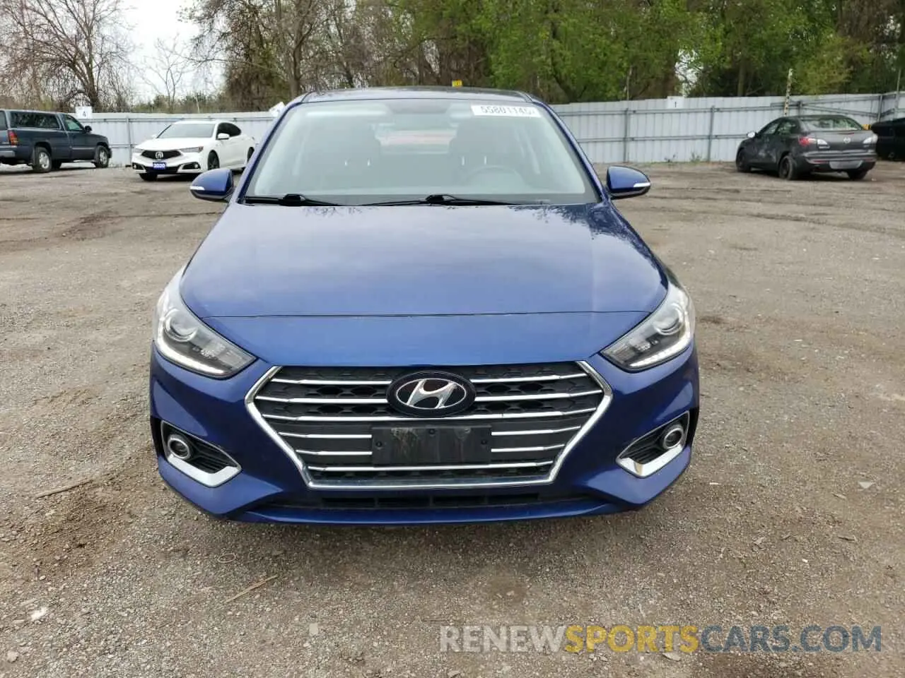 5 Photograph of a damaged car 3KPC35A6XLE100798 HYUNDAI ACCENT 2020