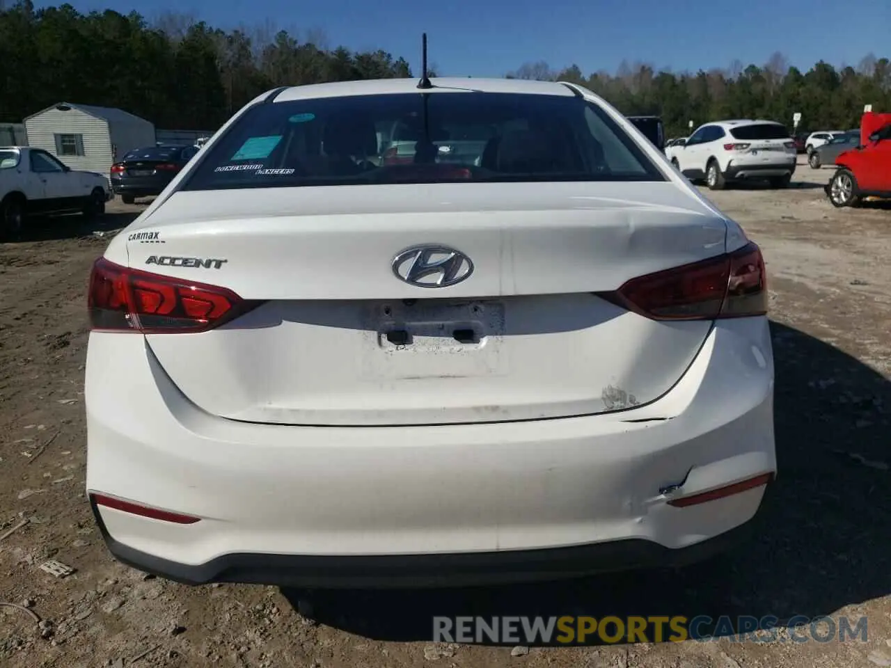6 Photograph of a damaged car 3KPC24A60ME139141 HYUNDAI ACCENT 2021
