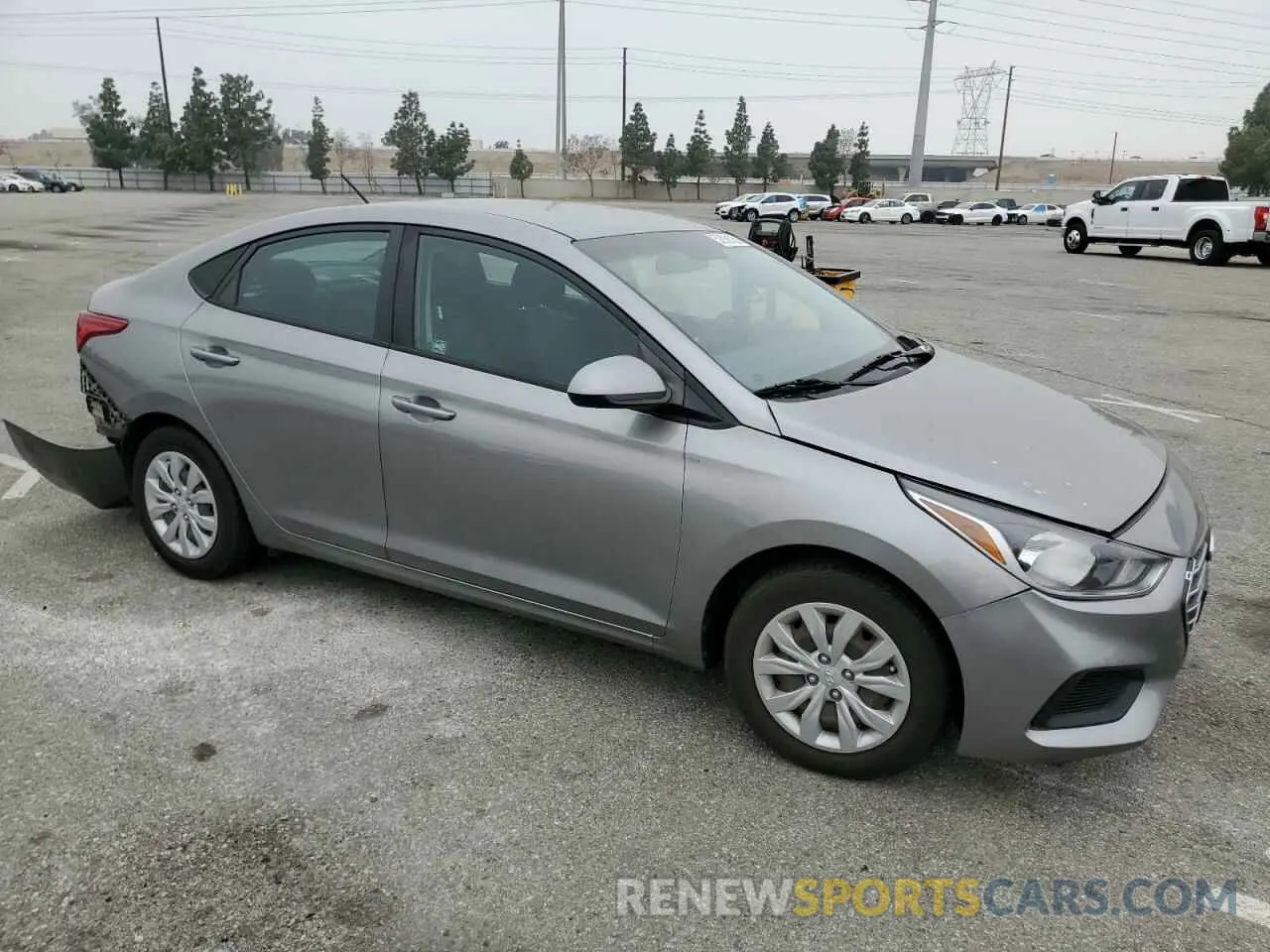 4 Фотография поврежденного автомобиля 3KPC24A60ME147658 HYUNDAI ACCENT 2021