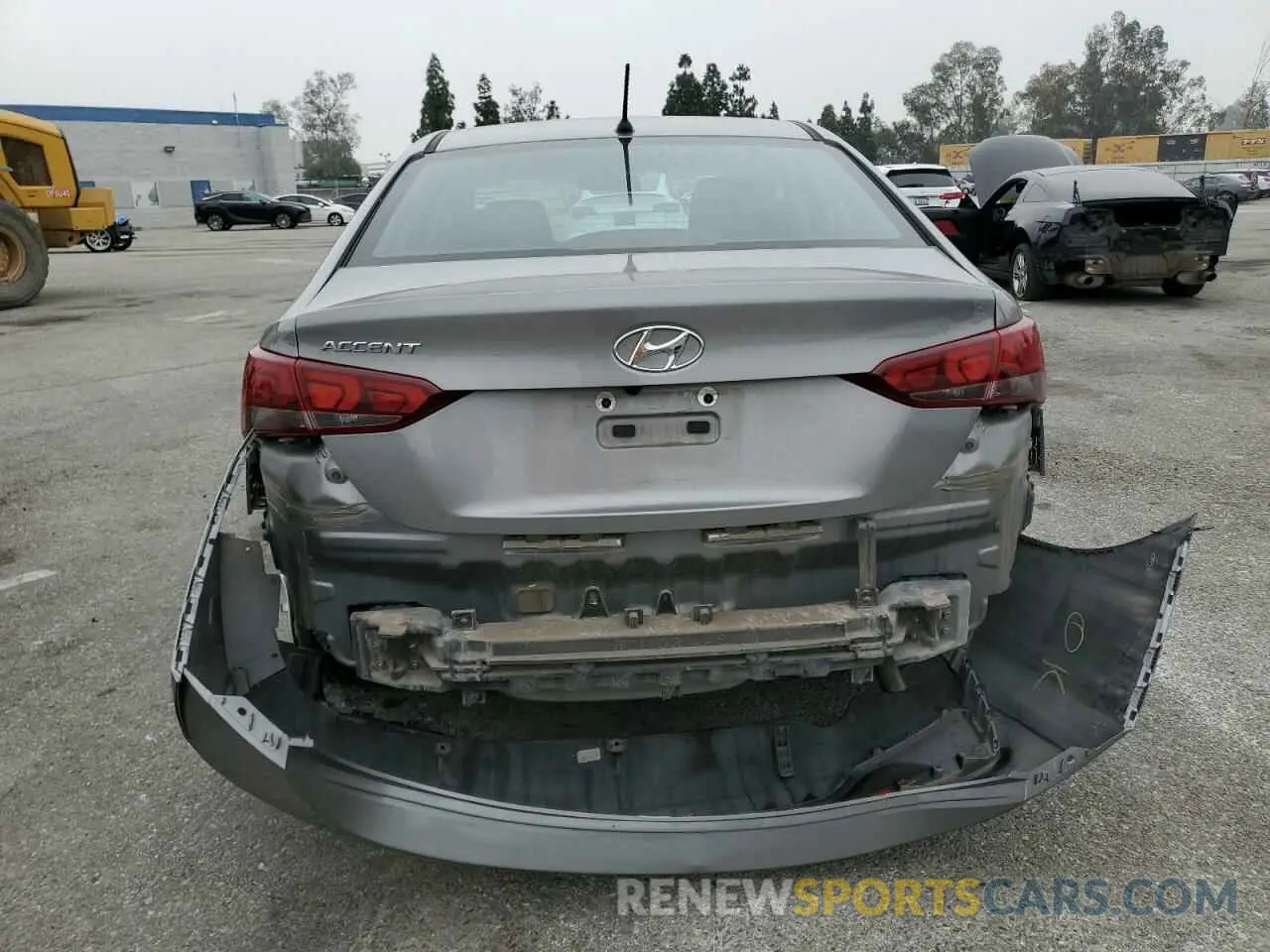 6 Фотография поврежденного автомобиля 3KPC24A60ME147658 HYUNDAI ACCENT 2021