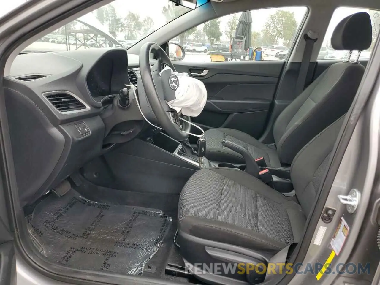 7 Фотография поврежденного автомобиля 3KPC24A60ME147658 HYUNDAI ACCENT 2021