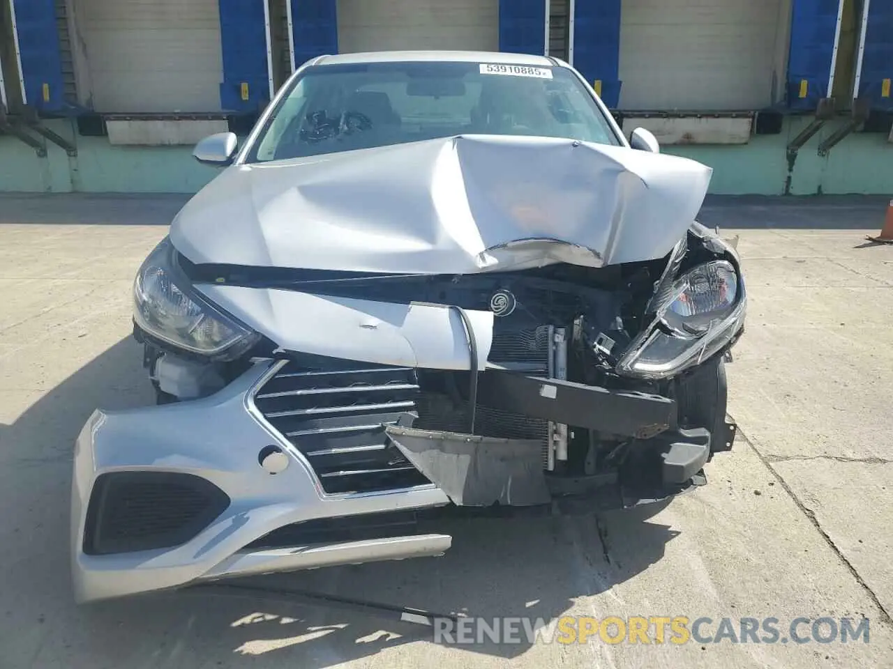 5 Photograph of a damaged car 3KPC24A61ME144185 HYUNDAI ACCENT 2021