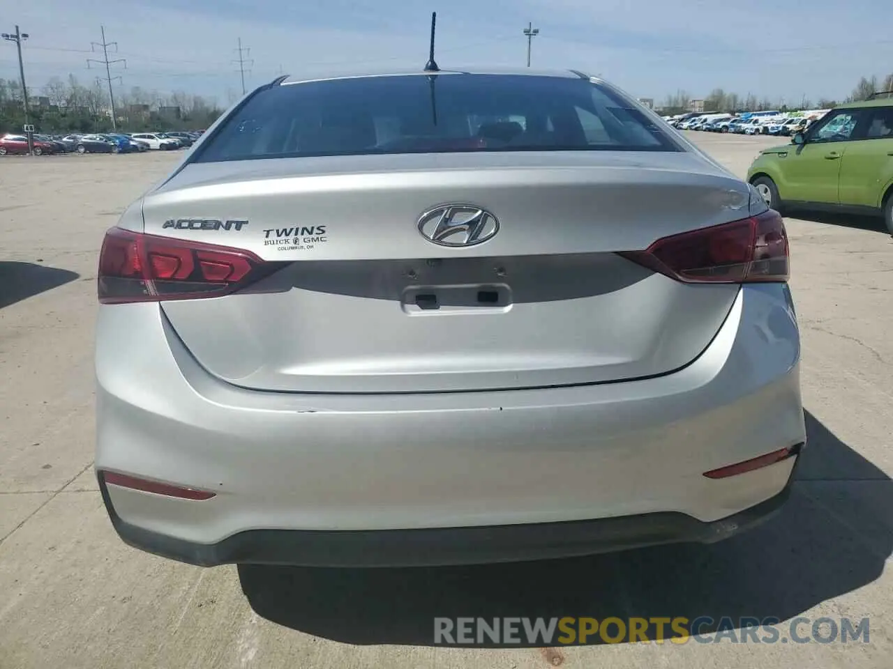 6 Photograph of a damaged car 3KPC24A61ME144185 HYUNDAI ACCENT 2021