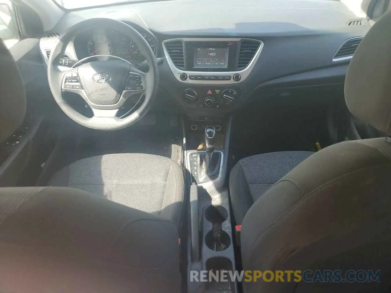 8 Photograph of a damaged car 3KPC24A61ME144185 HYUNDAI ACCENT 2021