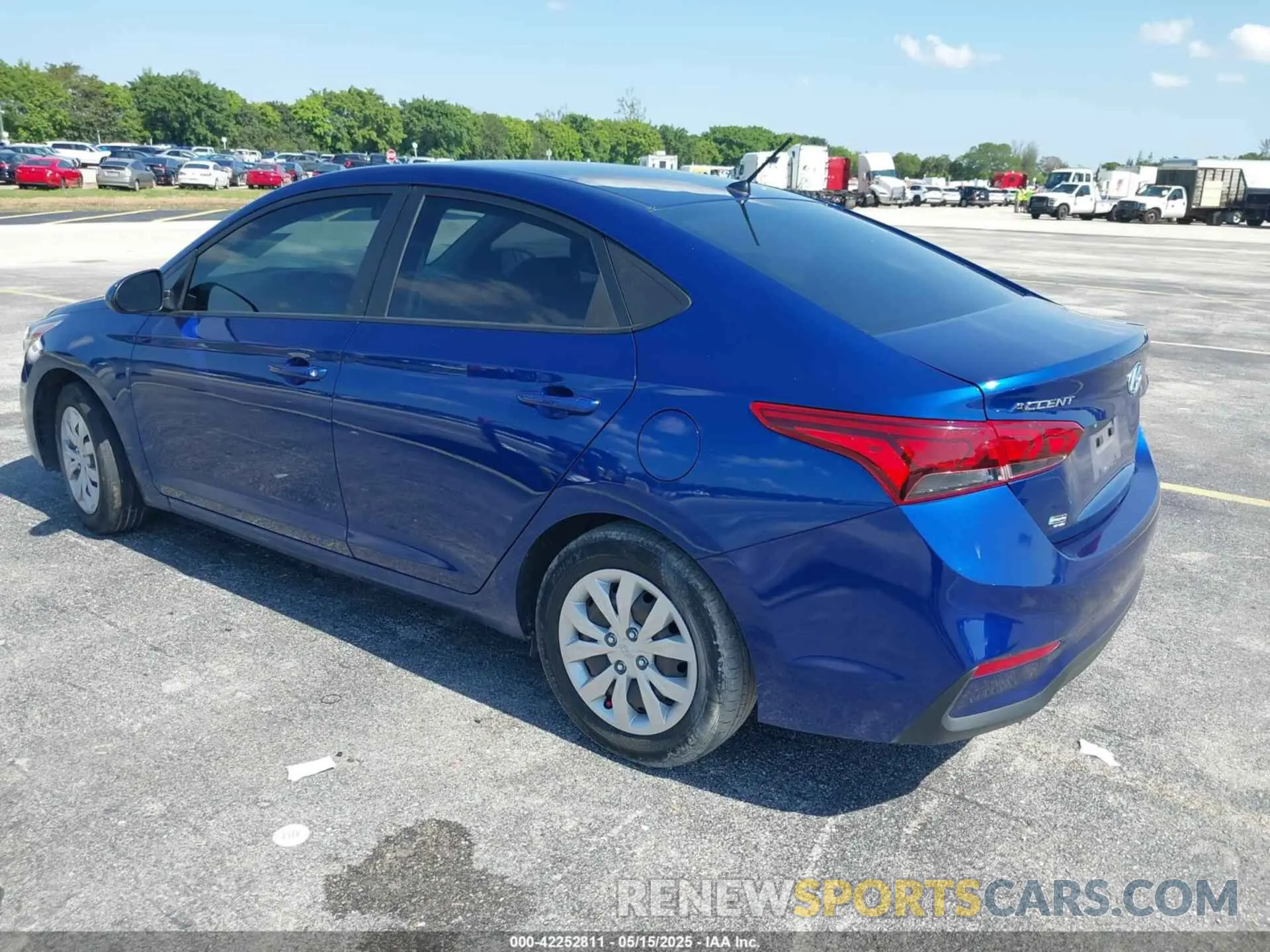 3 Фотография поврежденного автомобиля 3KPC24A62ME130733 HYUNDAI ACCENT 2021