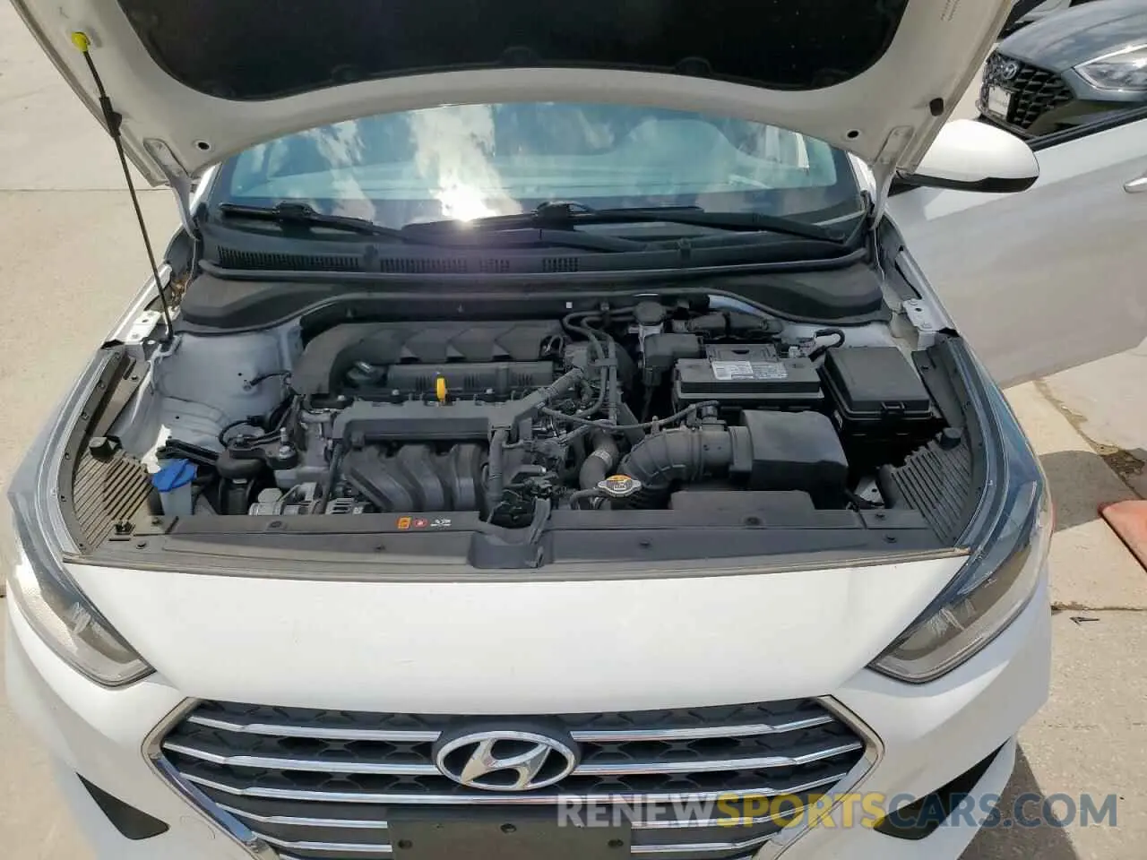 11 Photograph of a damaged car 3KPC24A62ME132613 HYUNDAI ACCENT 2021