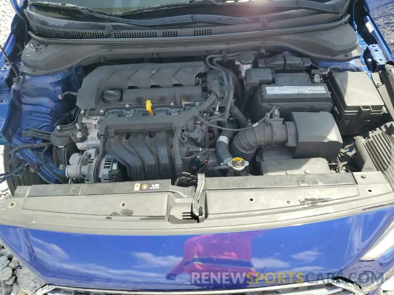 11 Photograph of a damaged car 3KPC24A62ME137097 HYUNDAI ACCENT 2021