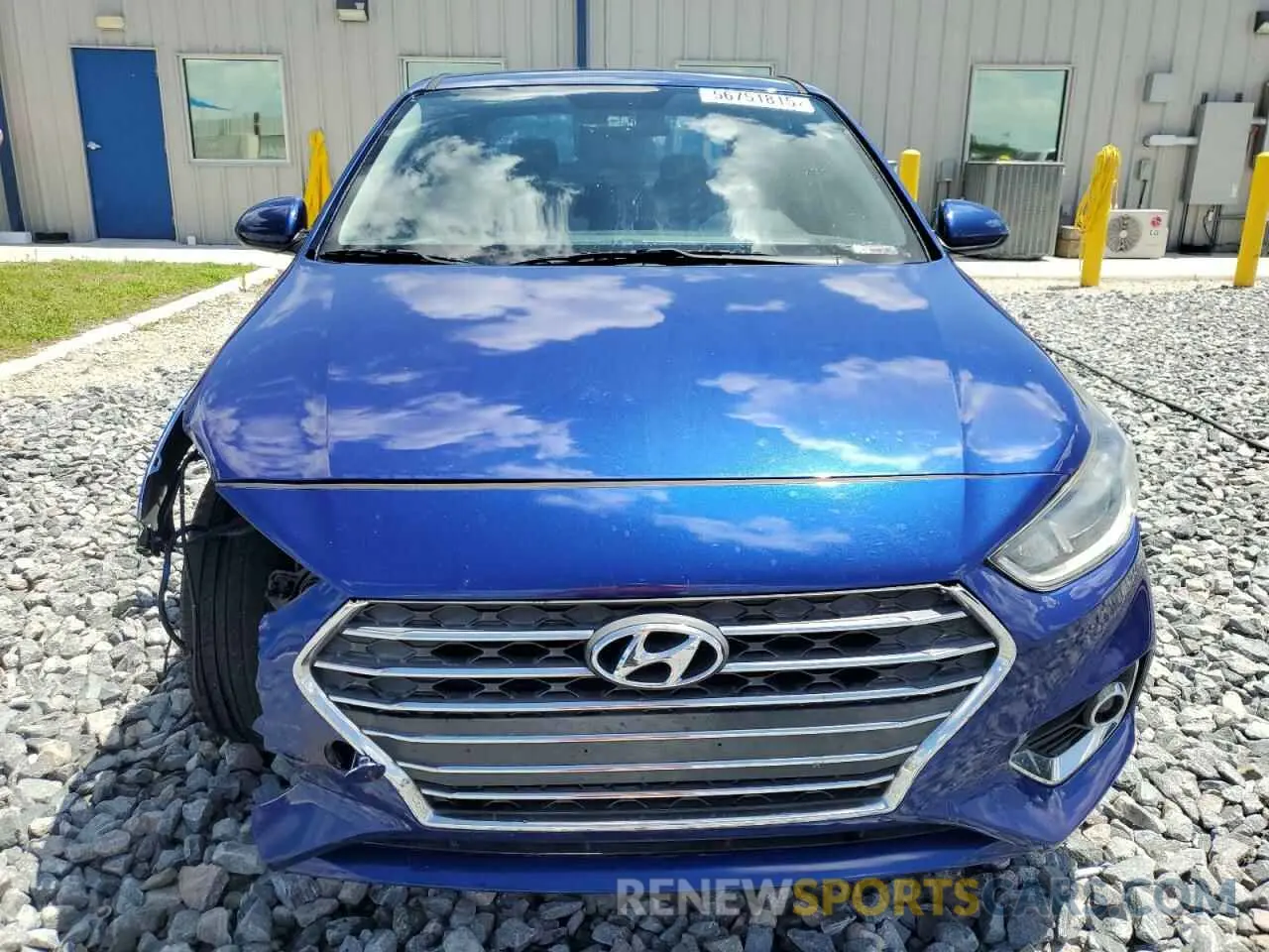 5 Photograph of a damaged car 3KPC24A62ME137097 HYUNDAI ACCENT 2021