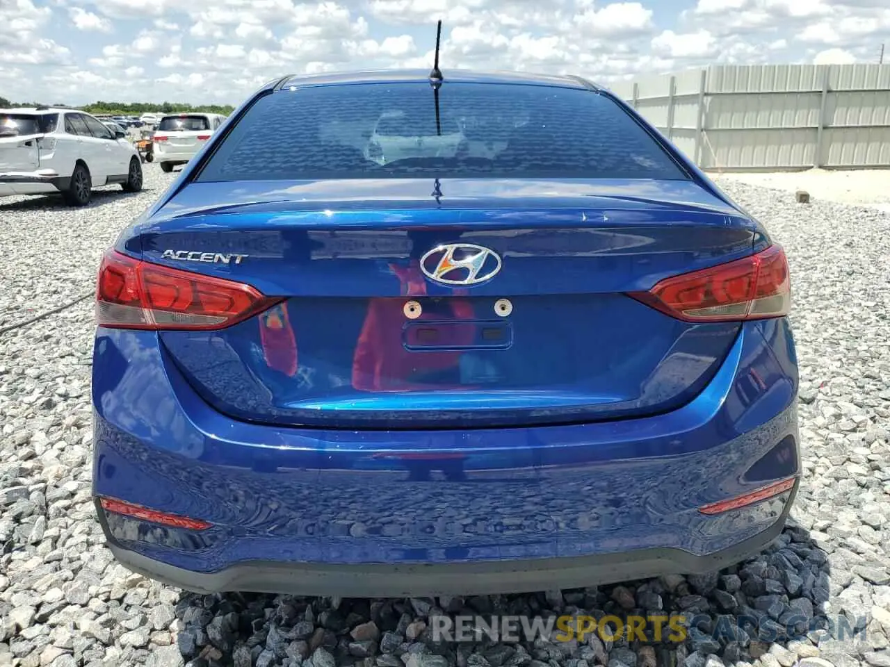 6 Photograph of a damaged car 3KPC24A62ME137097 HYUNDAI ACCENT 2021