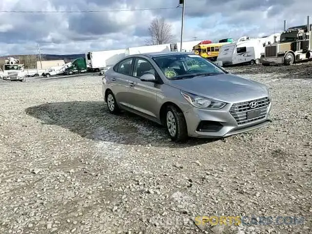 10 Photograph of a damaged car 3KPC24A62ME142316 HYUNDAI ACCENT 2021
