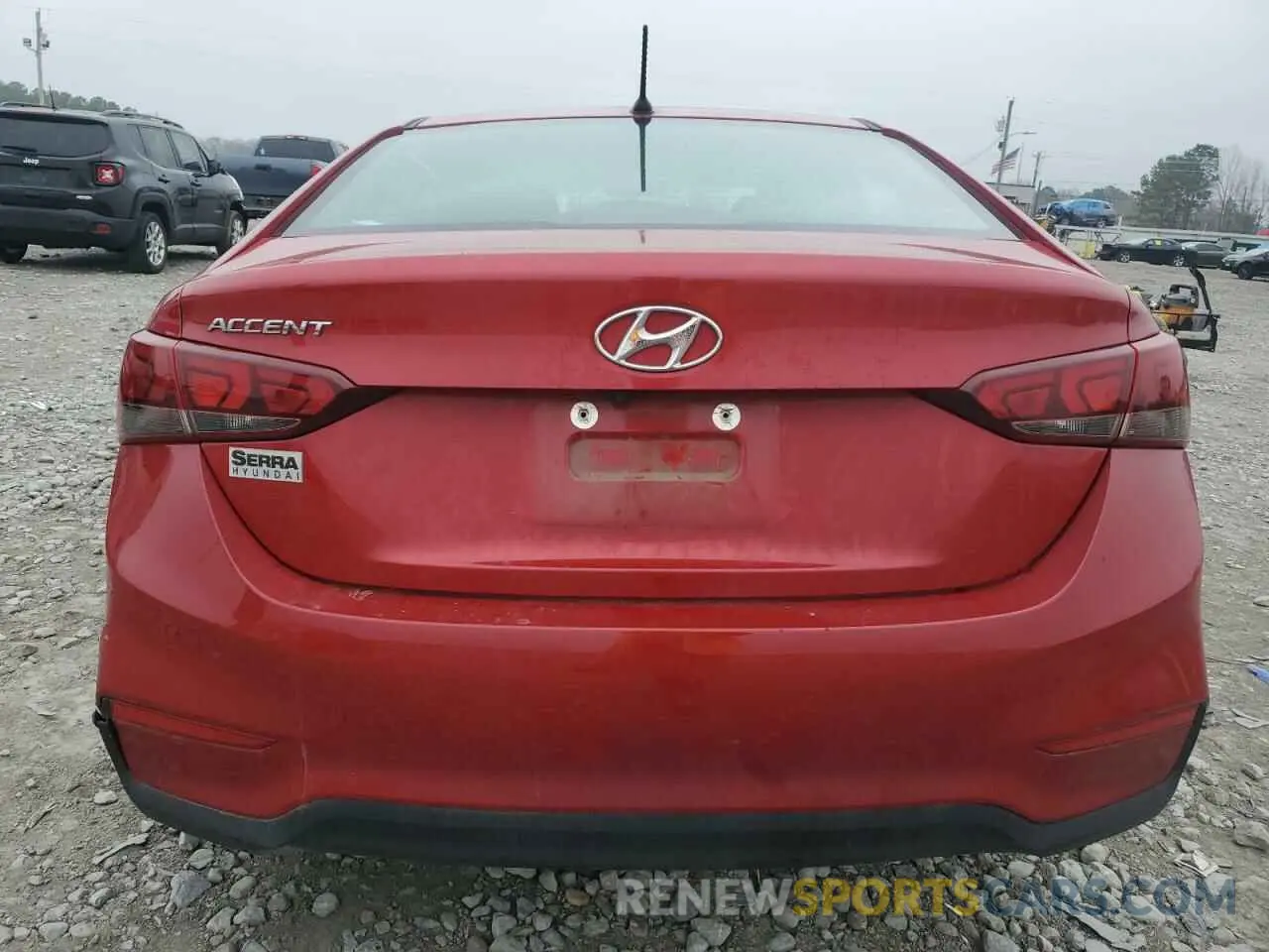 6 Photograph of a damaged car 3KPC24A62ME150626 HYUNDAI ACCENT 2021