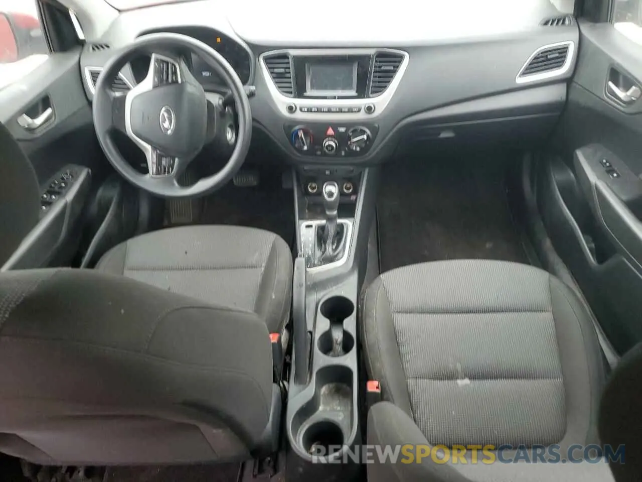 8 Photograph of a damaged car 3KPC24A62ME150626 HYUNDAI ACCENT 2021