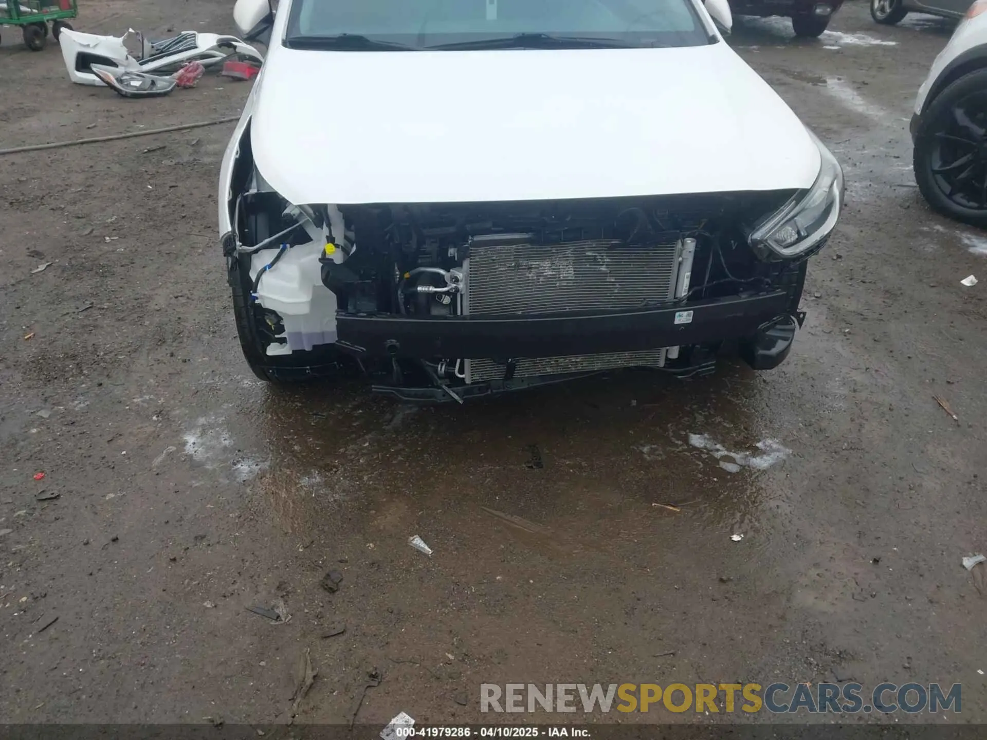 6 Photograph of a damaged car 3KPC24A62ME150643 HYUNDAI ACCENT 2021