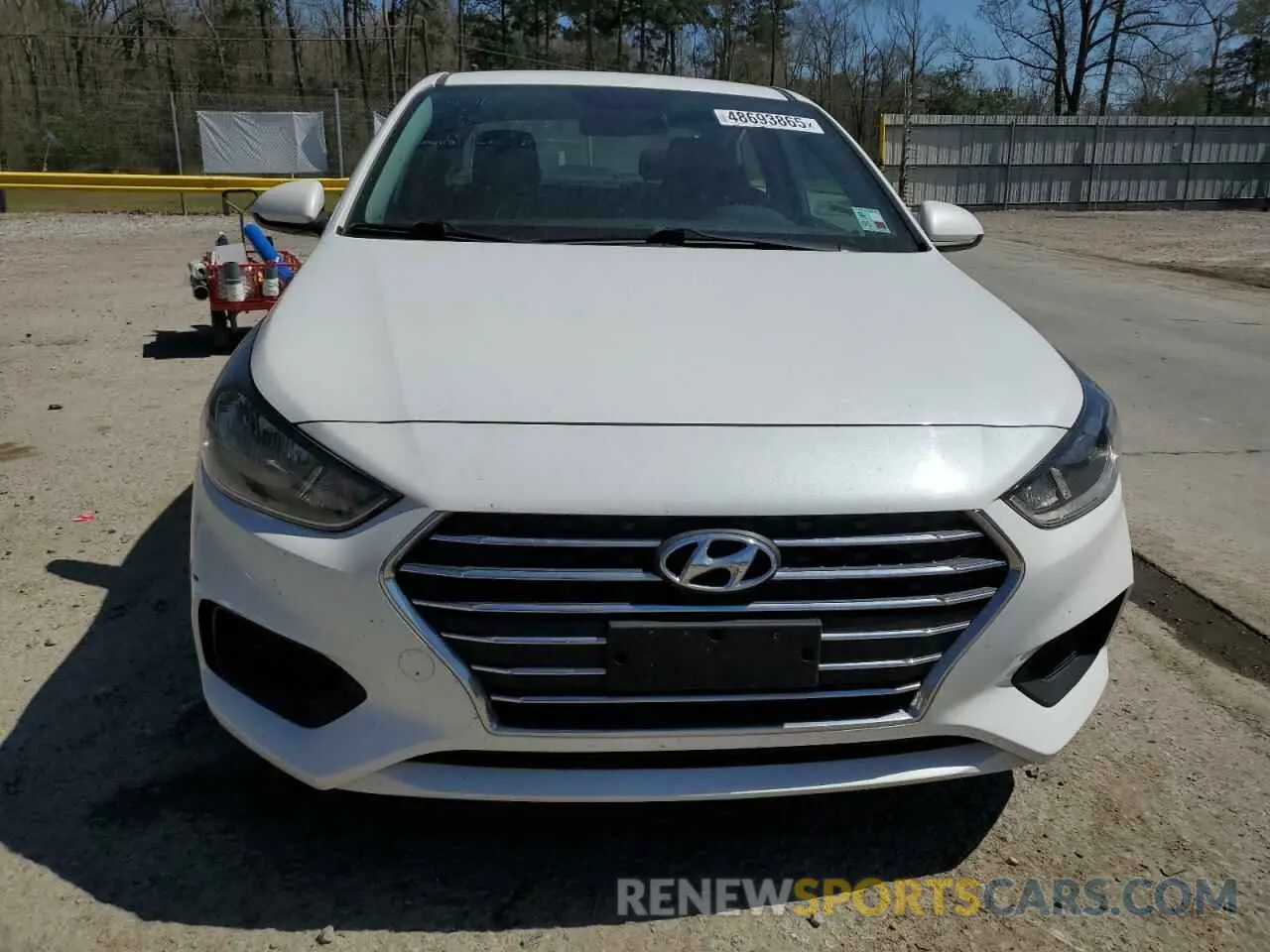 5 Photograph of a damaged car 3KPC24A63ME147895 HYUNDAI ACCENT 2021
