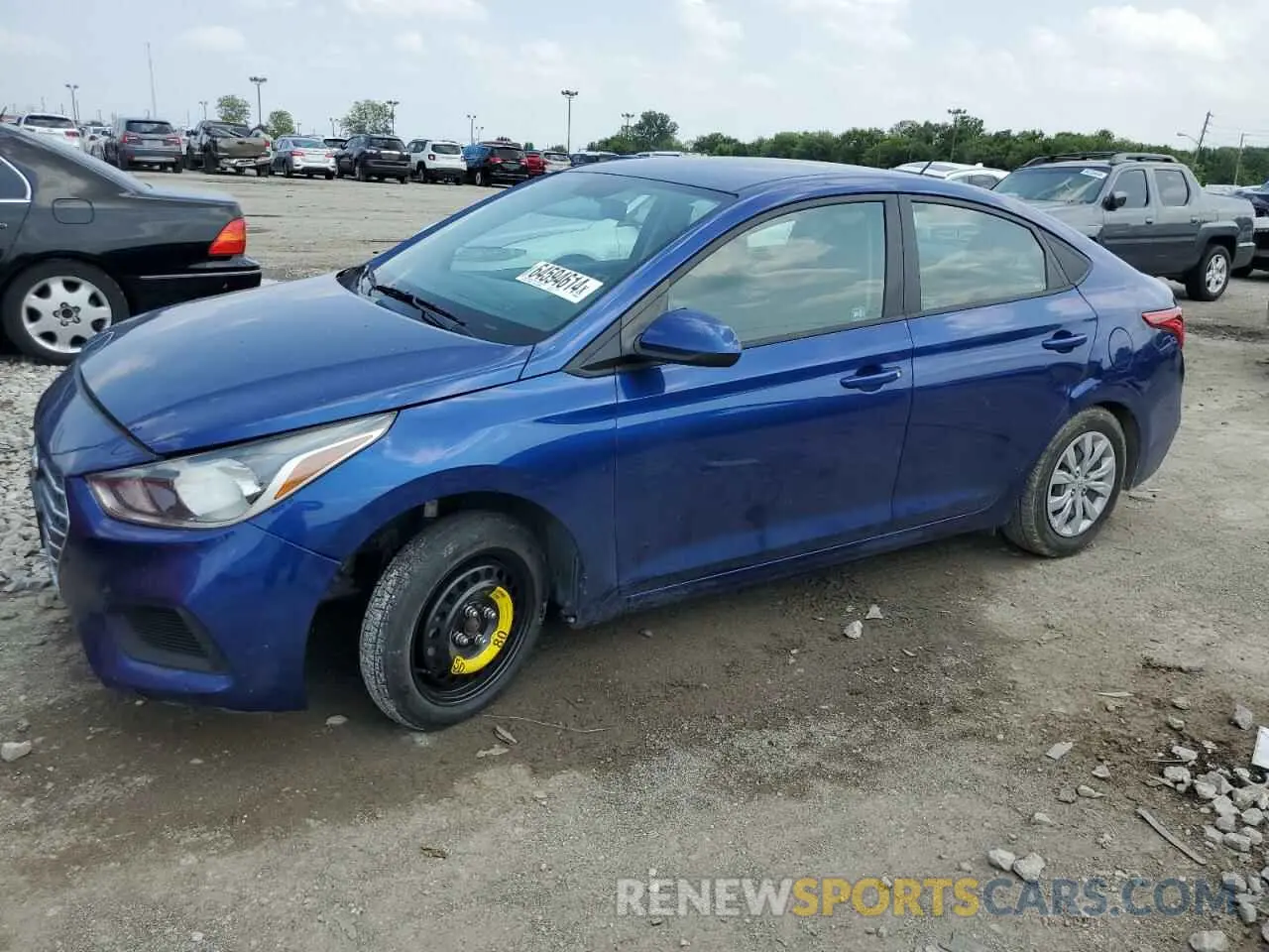 1 Фотография поврежденного автомобиля 3KPC24A63ME150733 HYUNDAI ACCENT 2021