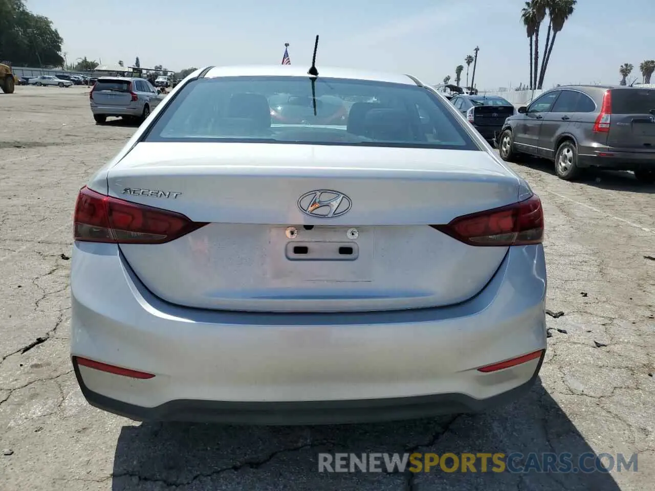 6 Photograph of a damaged car 3KPC24A63ME150778 HYUNDAI ACCENT 2021