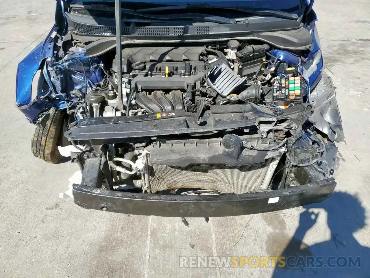 11 Photograph of a damaged car 3KPC24A64ME129115 HYUNDAI ACCENT 2021