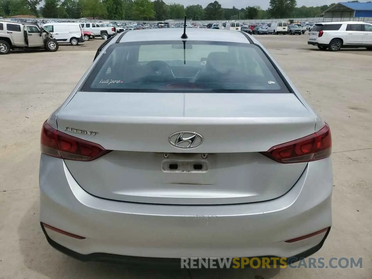 6 Photograph of a damaged car 3KPC24A64ME147212 HYUNDAI ACCENT 2021