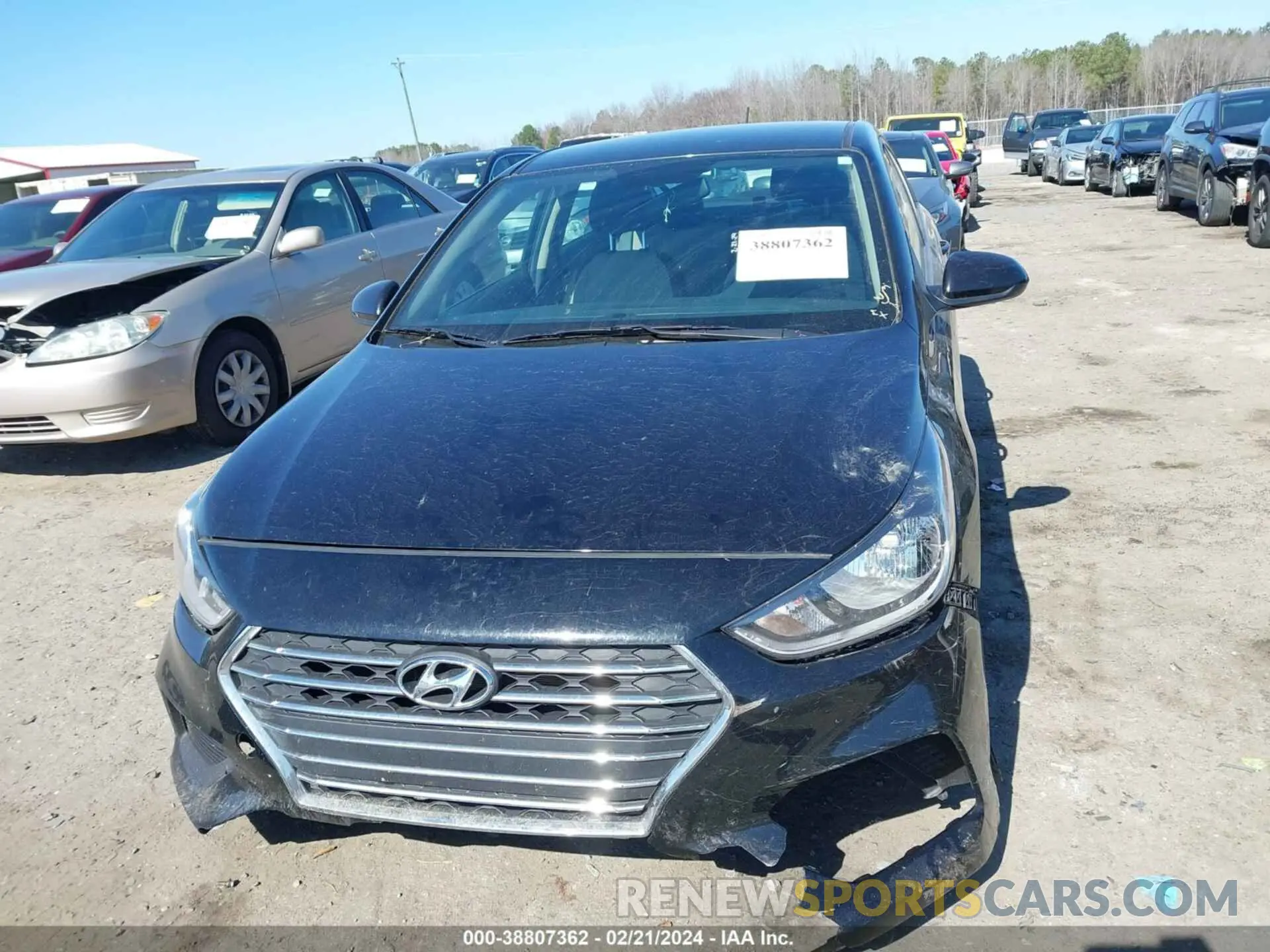 13 Фотография поврежденного автомобиля 3KPC24A64ME150451 HYUNDAI ACCENT 2021