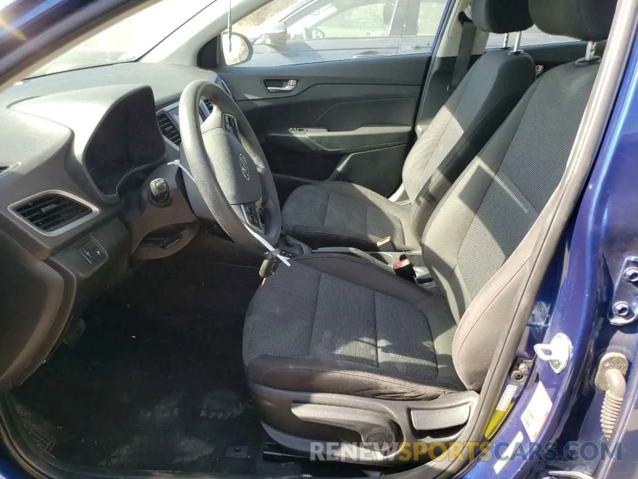7 Photograph of a damaged car 3KPC24A65ME132265 HYUNDAI ACCENT 2021