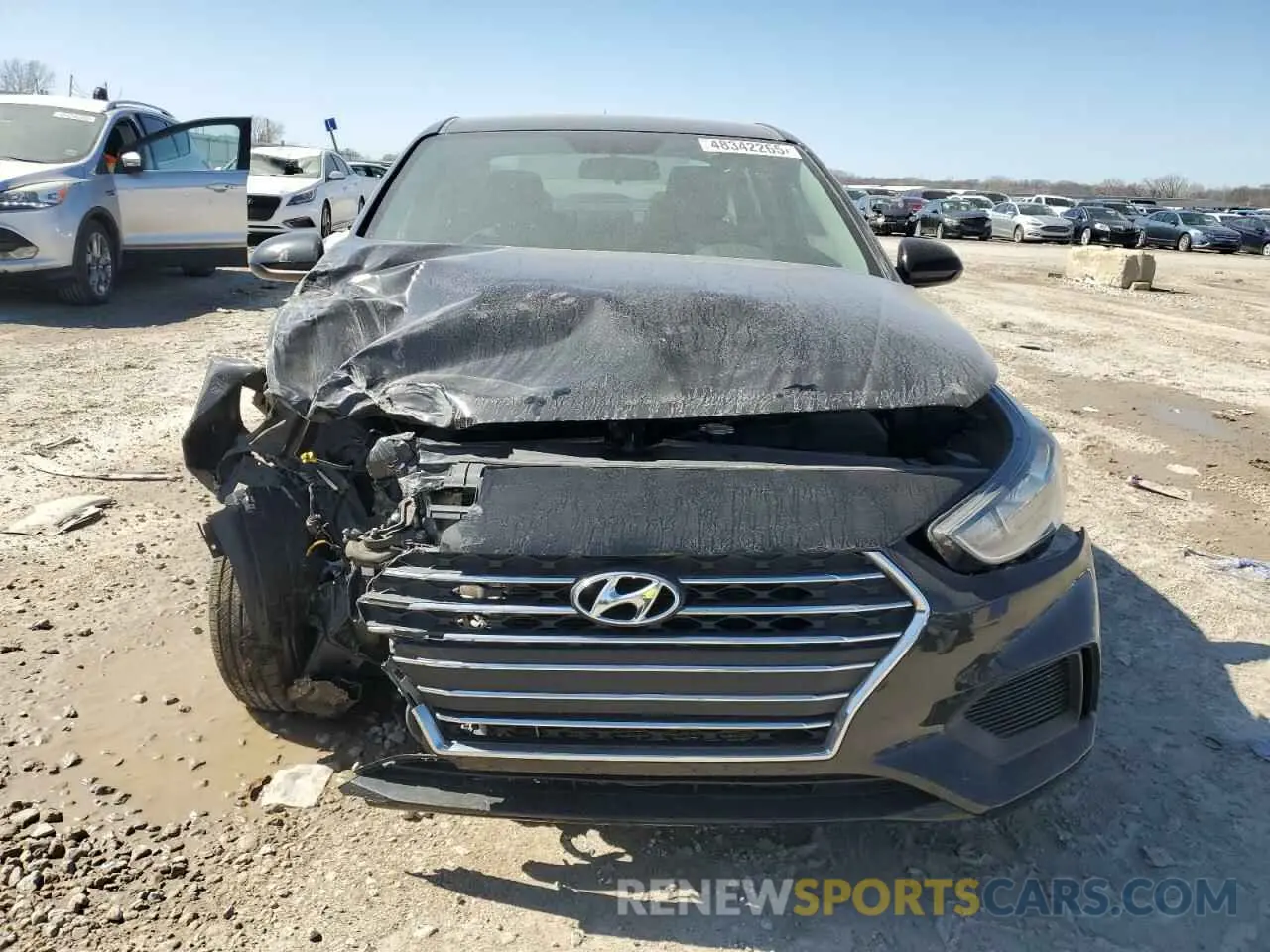 5 Photograph of a damaged car 3KPC24A65ME132671 HYUNDAI ACCENT 2021