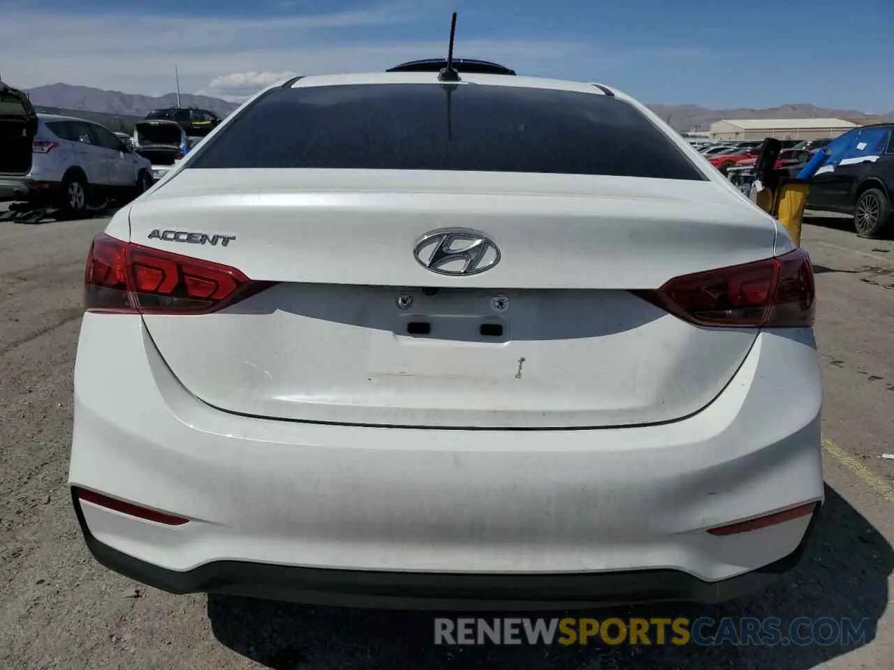 6 Photograph of a damaged car 3KPC24A65ME137515 HYUNDAI ACCENT 2021