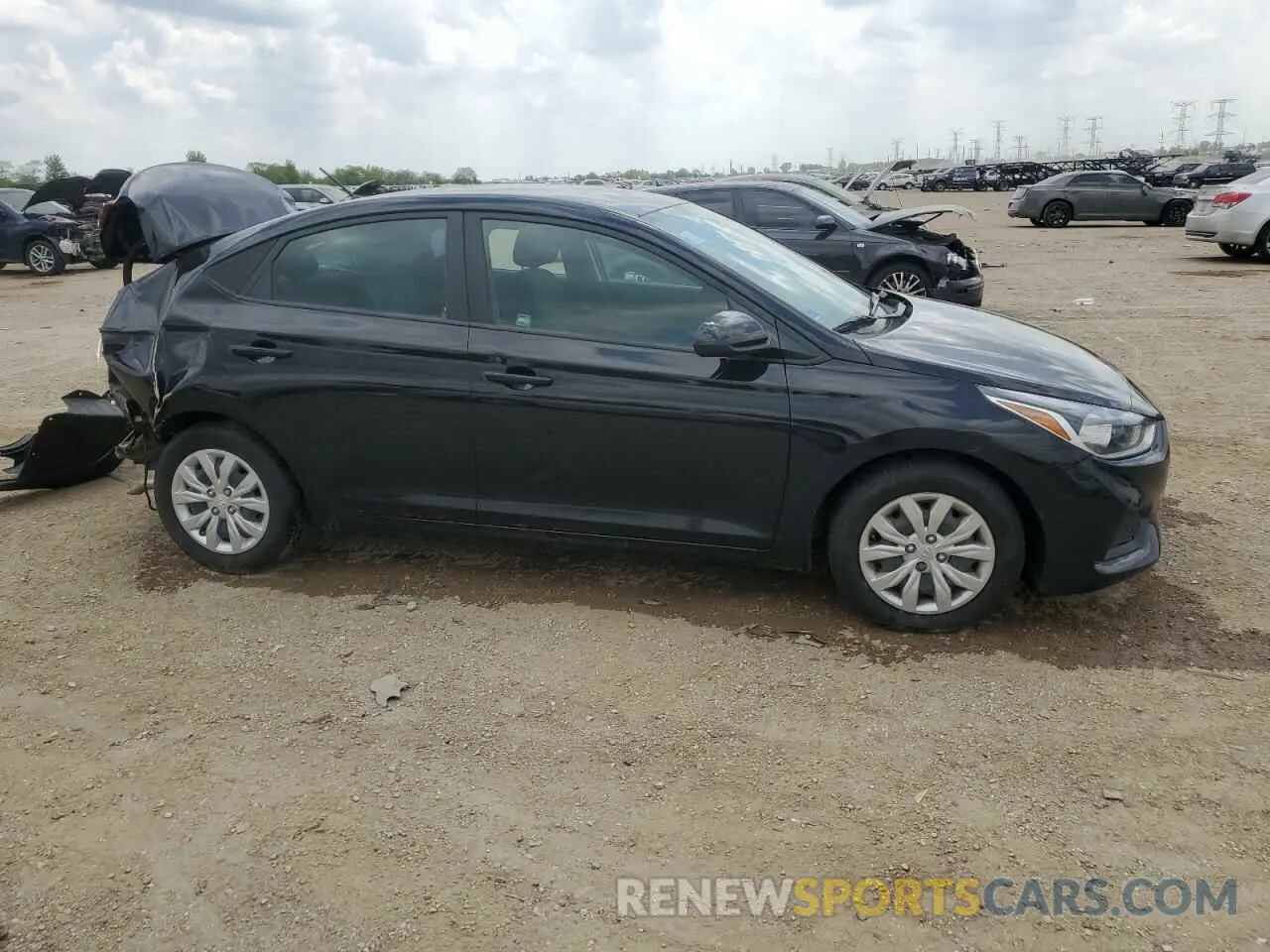 4 Фотография поврежденного автомобиля 3KPC24A65ME146425 HYUNDAI ACCENT 2021