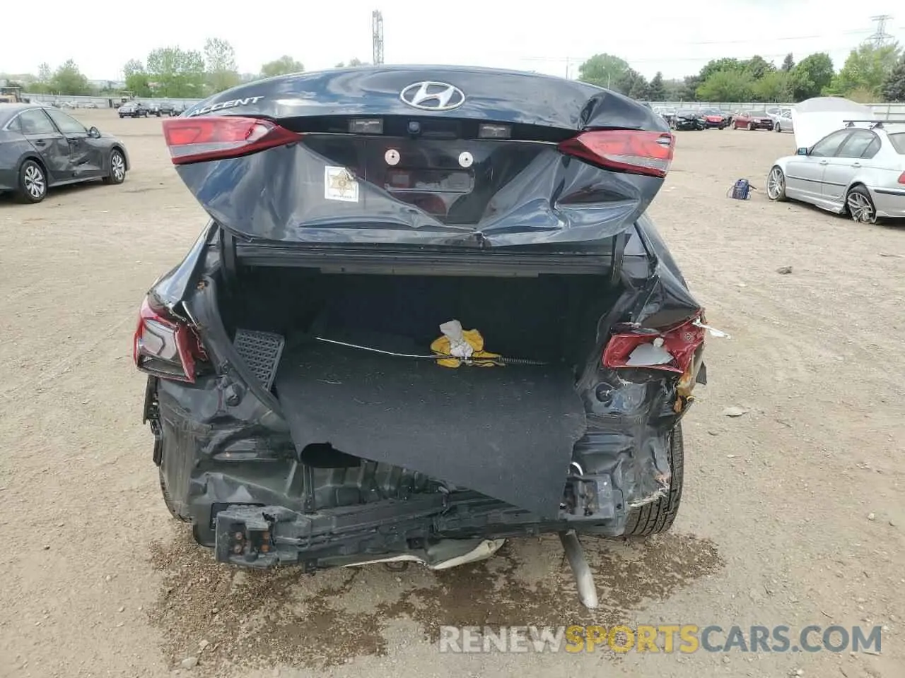 6 Фотография поврежденного автомобиля 3KPC24A65ME146425 HYUNDAI ACCENT 2021