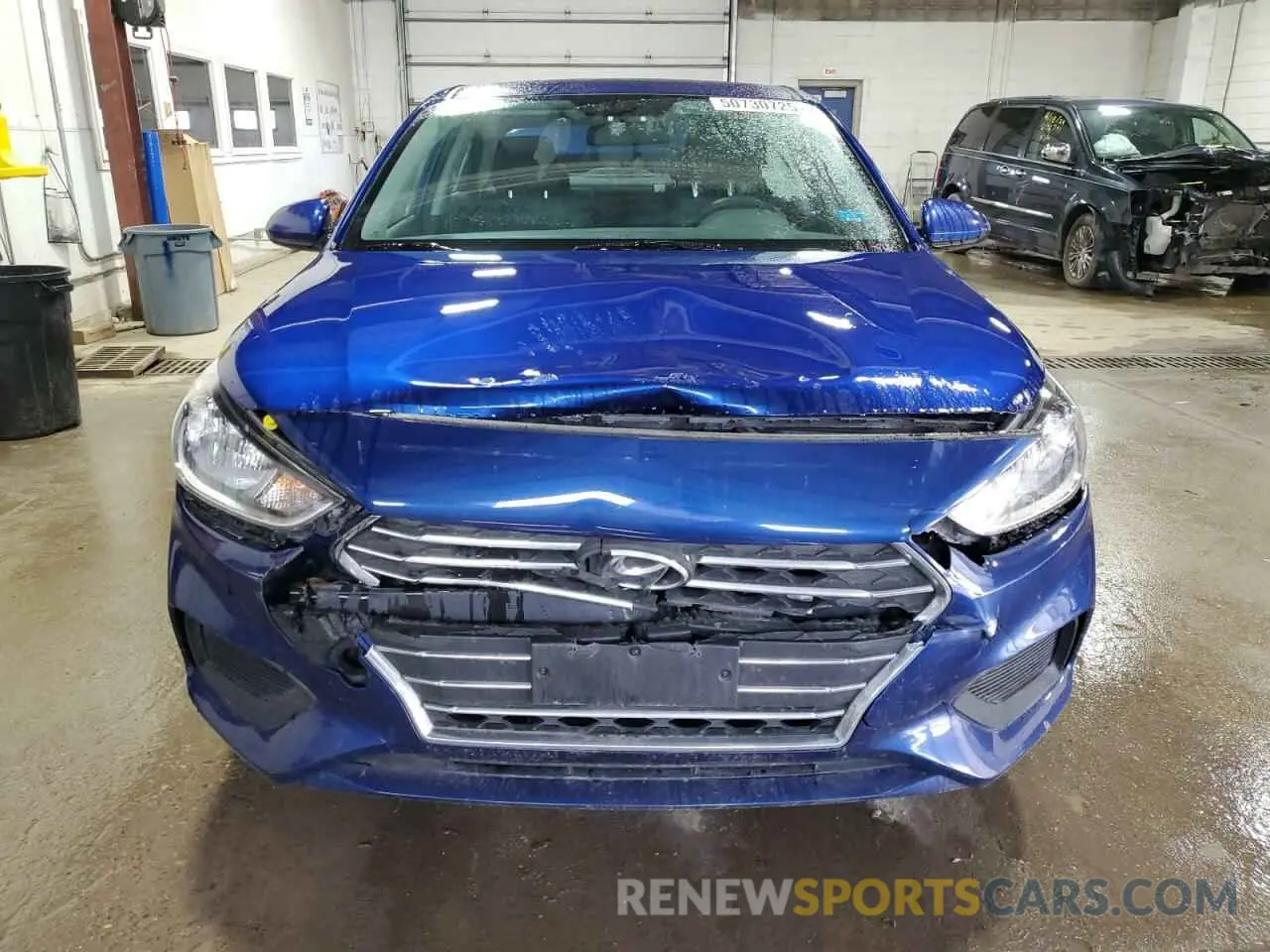5 Photograph of a damaged car 3KPC24A65ME147428 HYUNDAI ACCENT 2021
