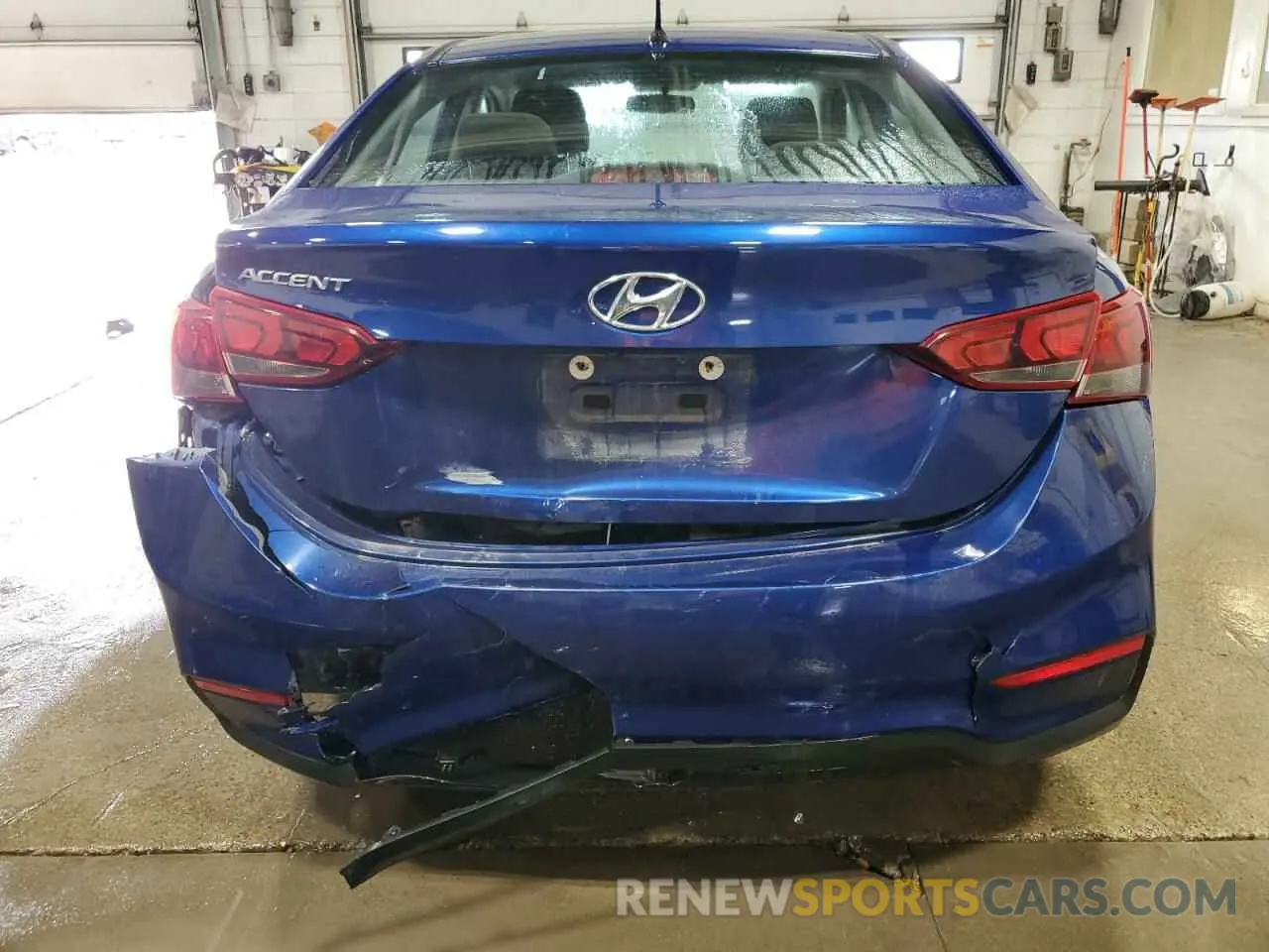 6 Photograph of a damaged car 3KPC24A65ME147428 HYUNDAI ACCENT 2021