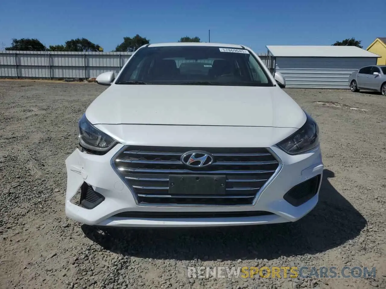 5 Фотография поврежденного автомобиля 3KPC24A66ME129570 HYUNDAI ACCENT 2021