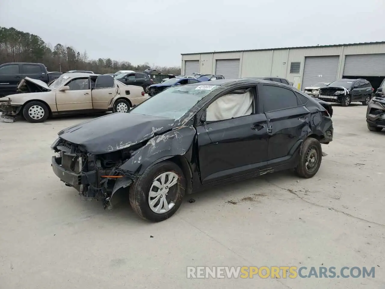 1 Фотография поврежденного автомобиля 3KPC24A66ME130007 HYUNDAI ACCENT 2021