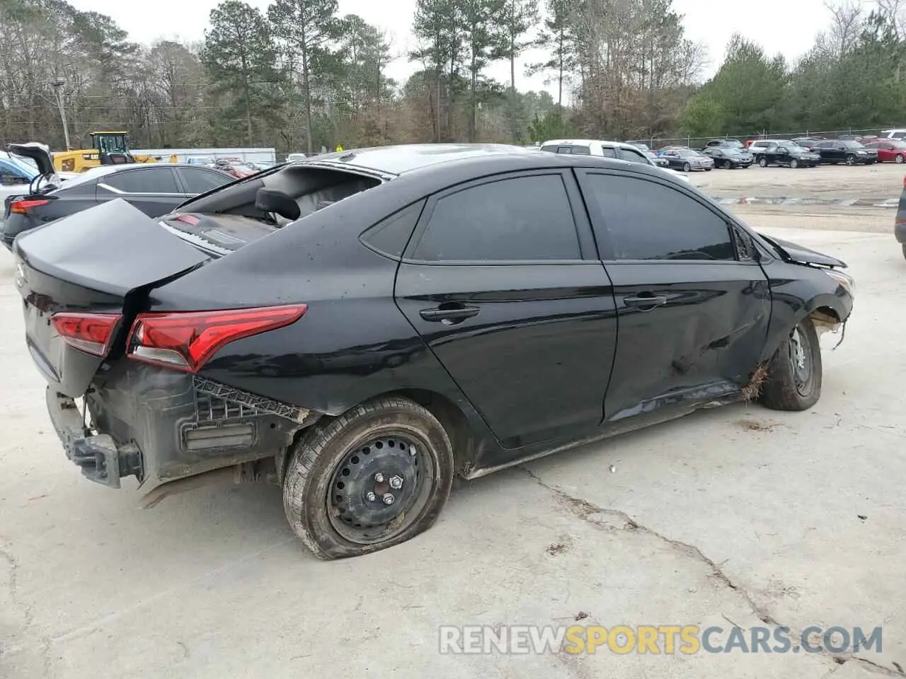 3 Фотография поврежденного автомобиля 3KPC24A66ME130007 HYUNDAI ACCENT 2021