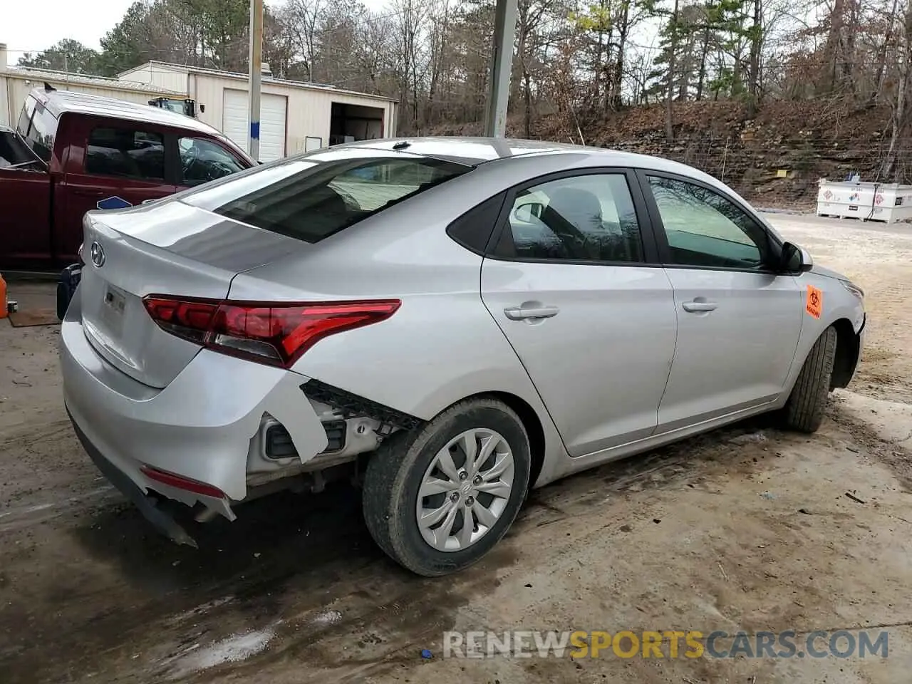3 Фотография поврежденного автомобиля 3KPC24A66ME133988 HYUNDAI ACCENT 2021