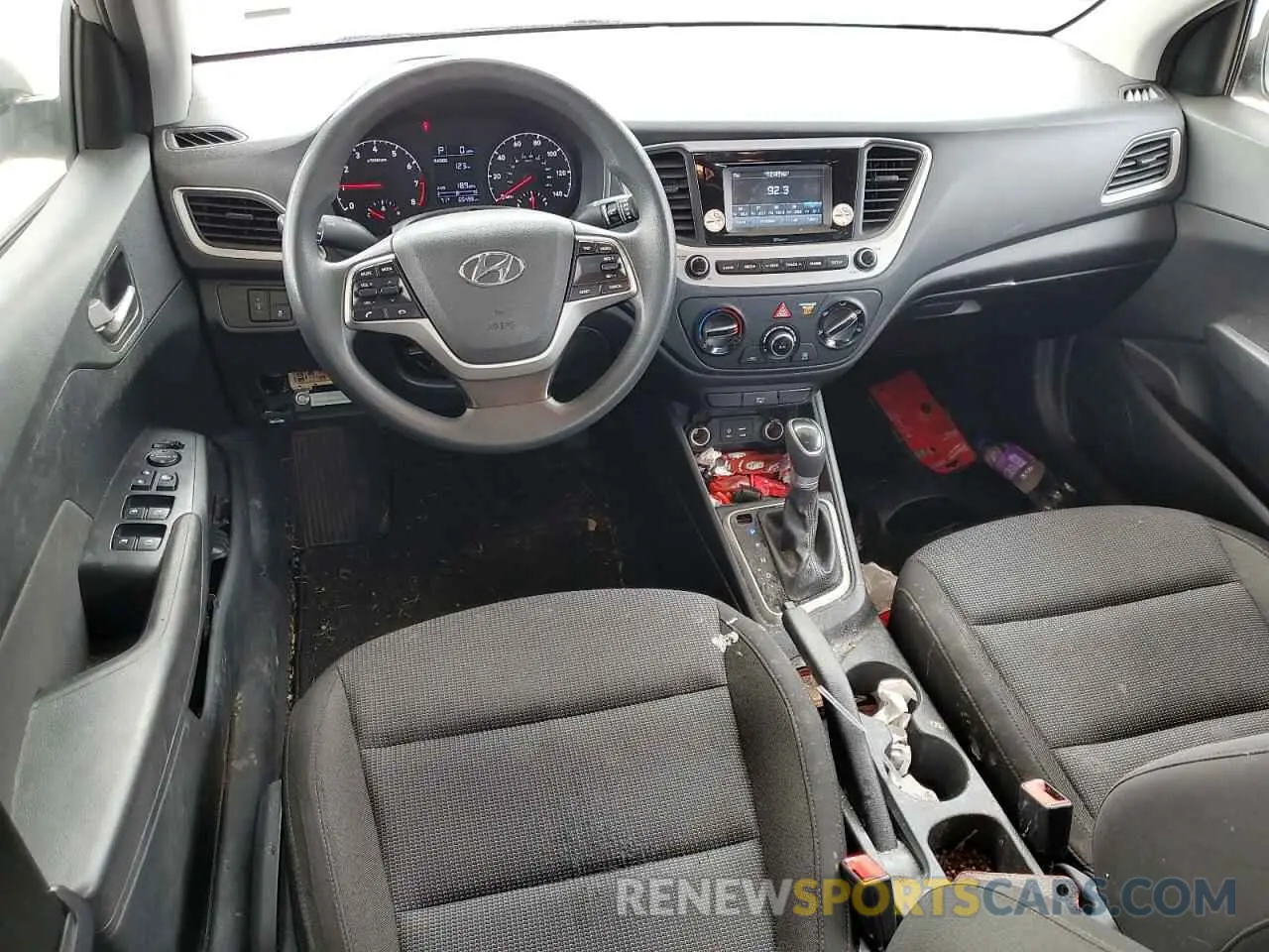 8 Фотография поврежденного автомобиля 3KPC24A66ME133988 HYUNDAI ACCENT 2021