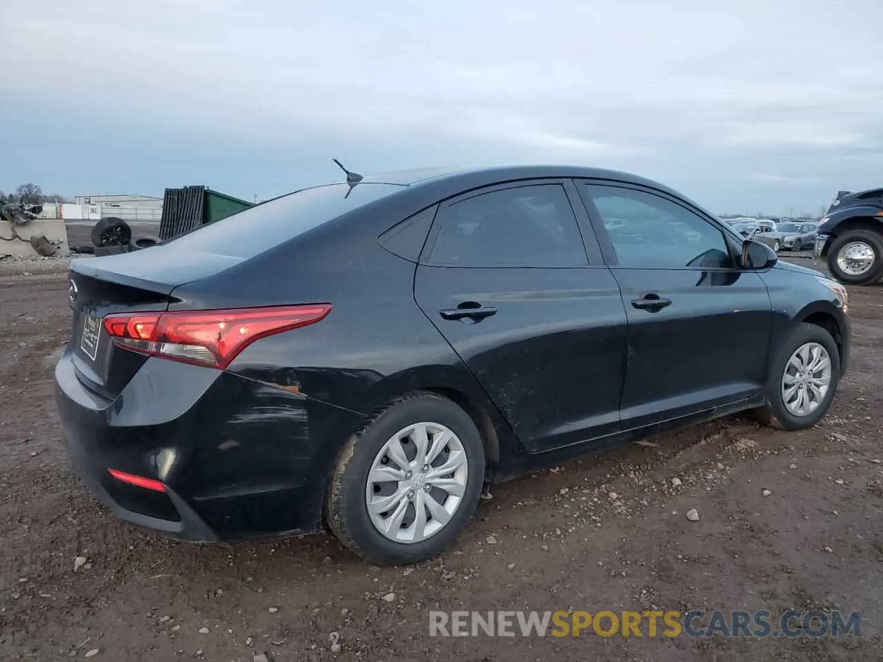 3 Фотография поврежденного автомобиля 3KPC24A66ME136549 HYUNDAI ACCENT 2021
