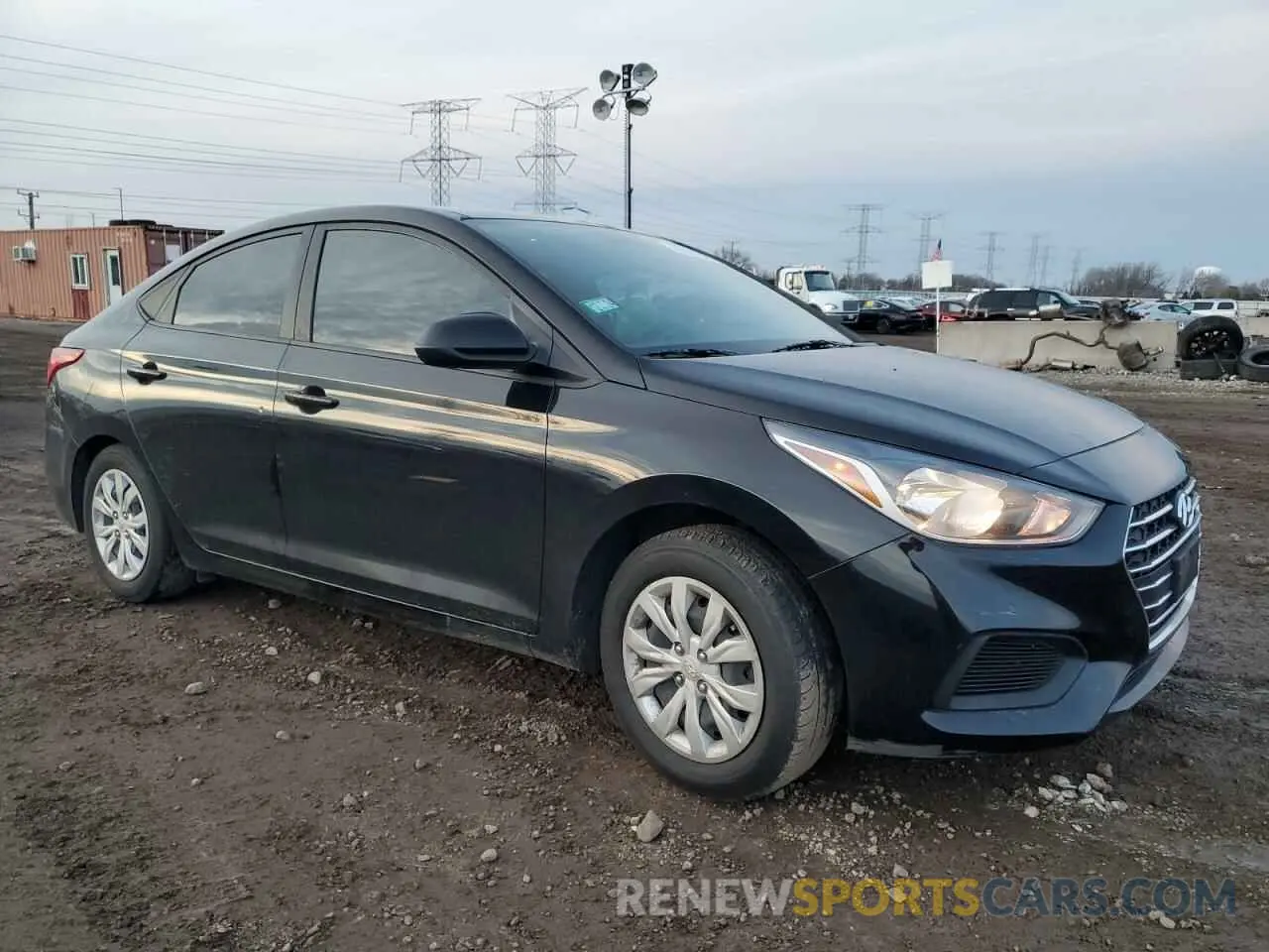 4 Фотография поврежденного автомобиля 3KPC24A66ME136549 HYUNDAI ACCENT 2021